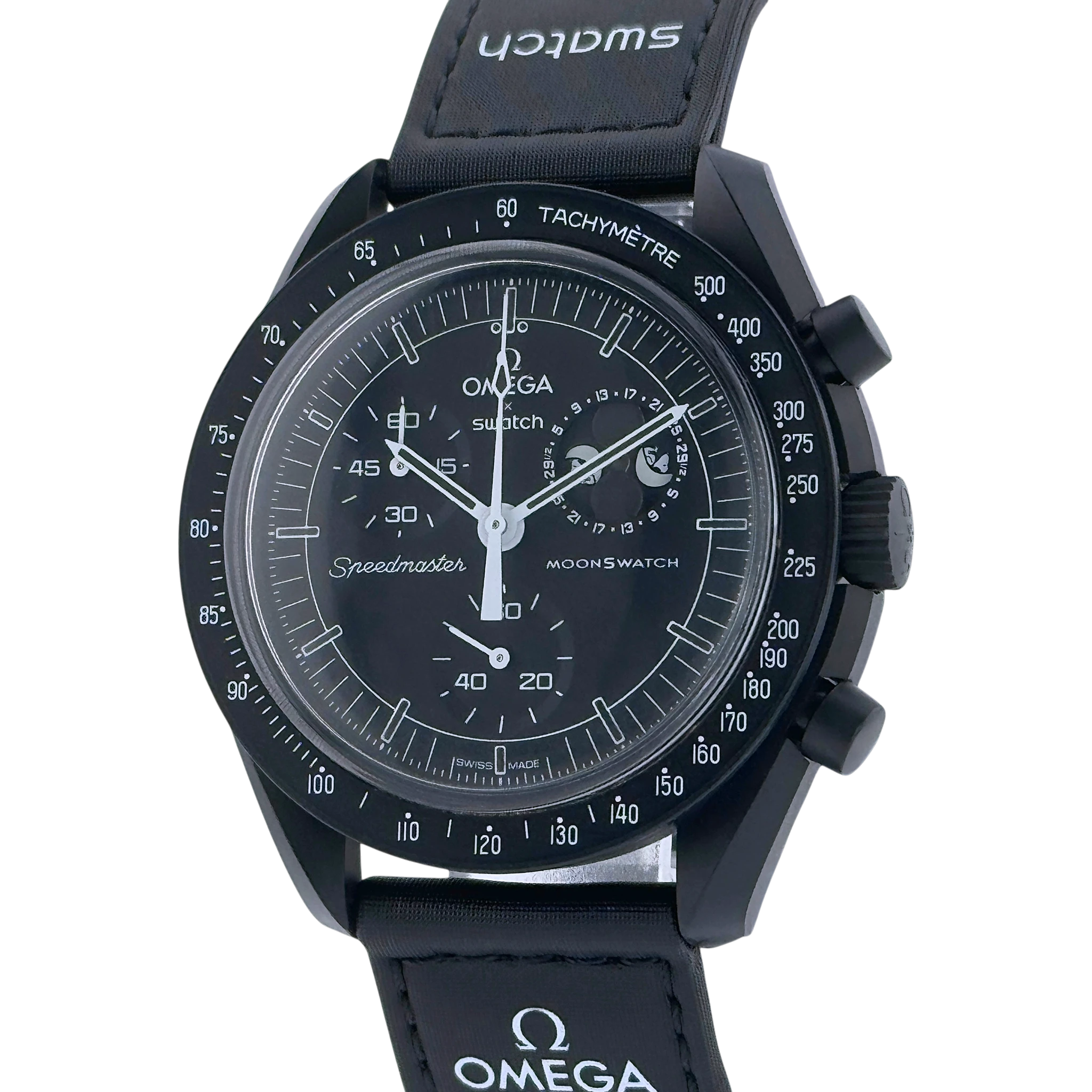 OMEGA X Swatch MoonSwatch Mission to the Moonphase New Moon 'Snoopy' SO33B700
