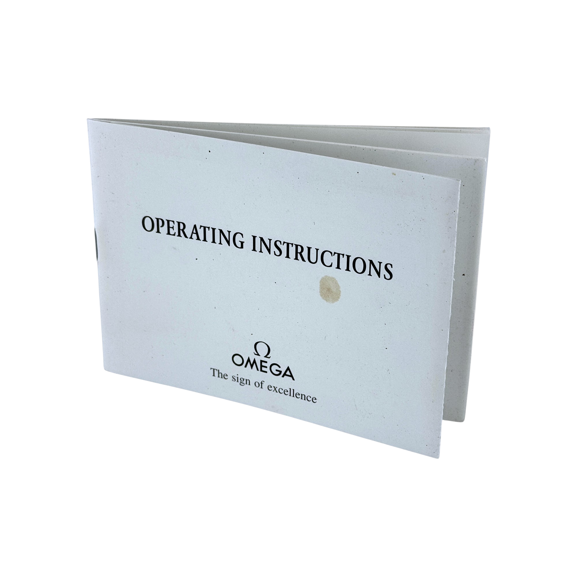 Omega Bedienungsanleitung Gebrauchsanweisung Handbuch Booklet Ref. 03090320