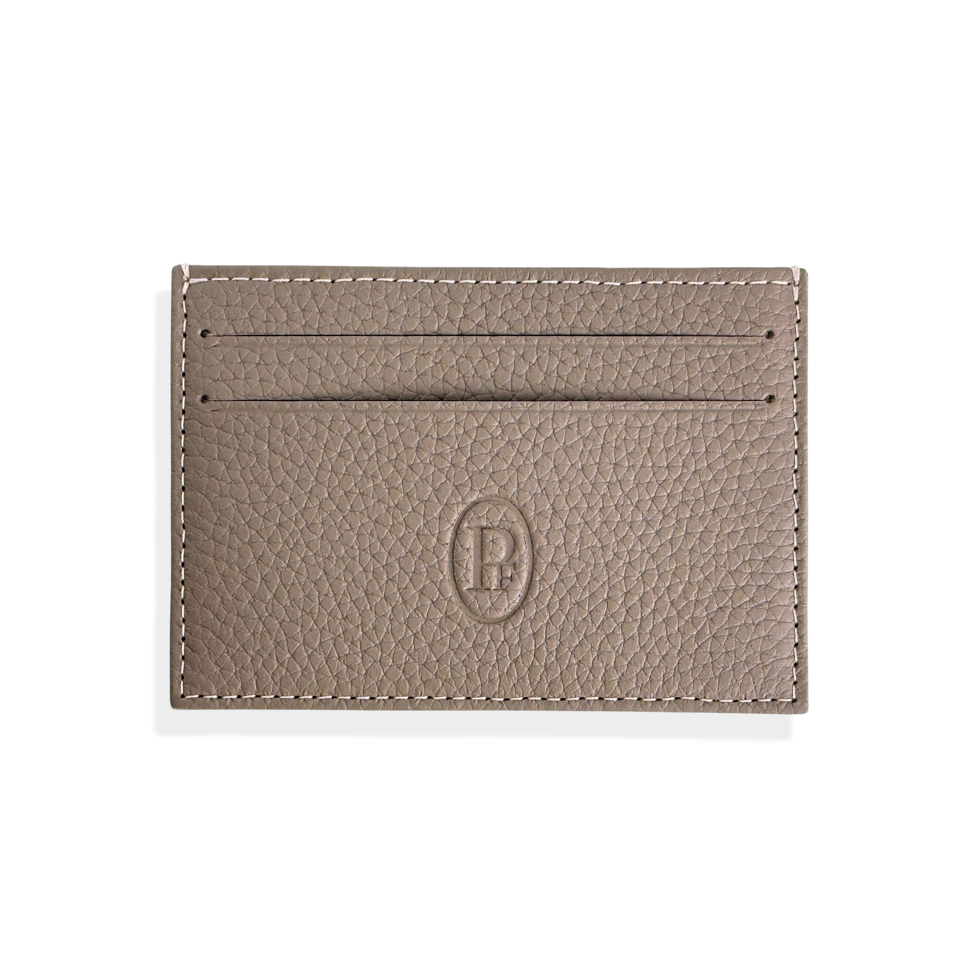 Parmigiani Fleurier Leder Kartenetui/Portemonnaie Kartenhalter Beige