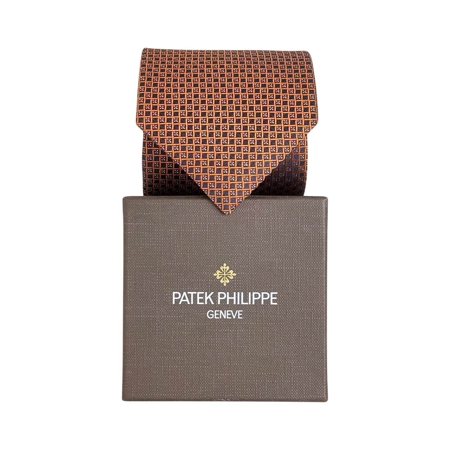 Patek Philippe Krawatte Schleife Orange 100 % Seide 2020 silk tie necktie