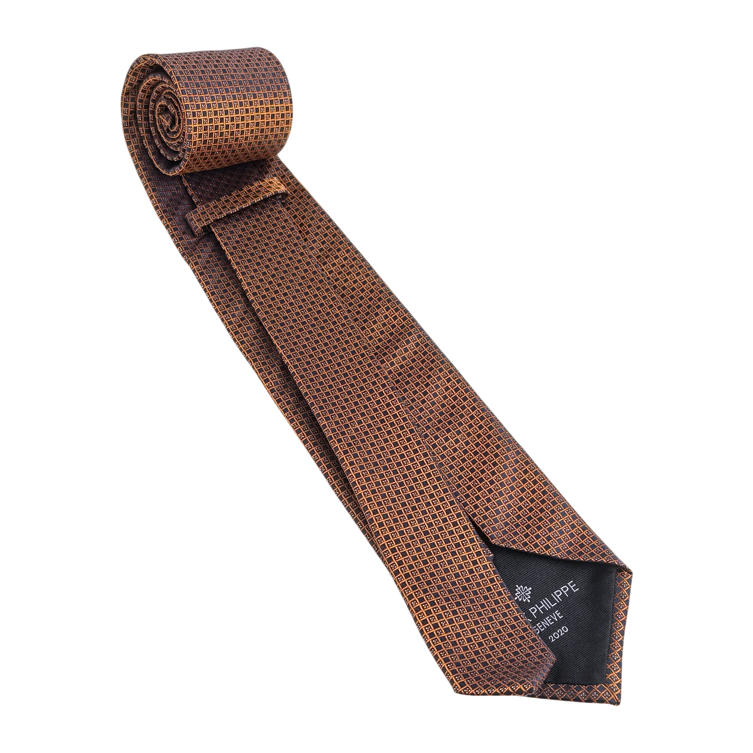 Patek Philippe Krawatte Schleife Orange 100 % Seide 2020 silk tie necktie