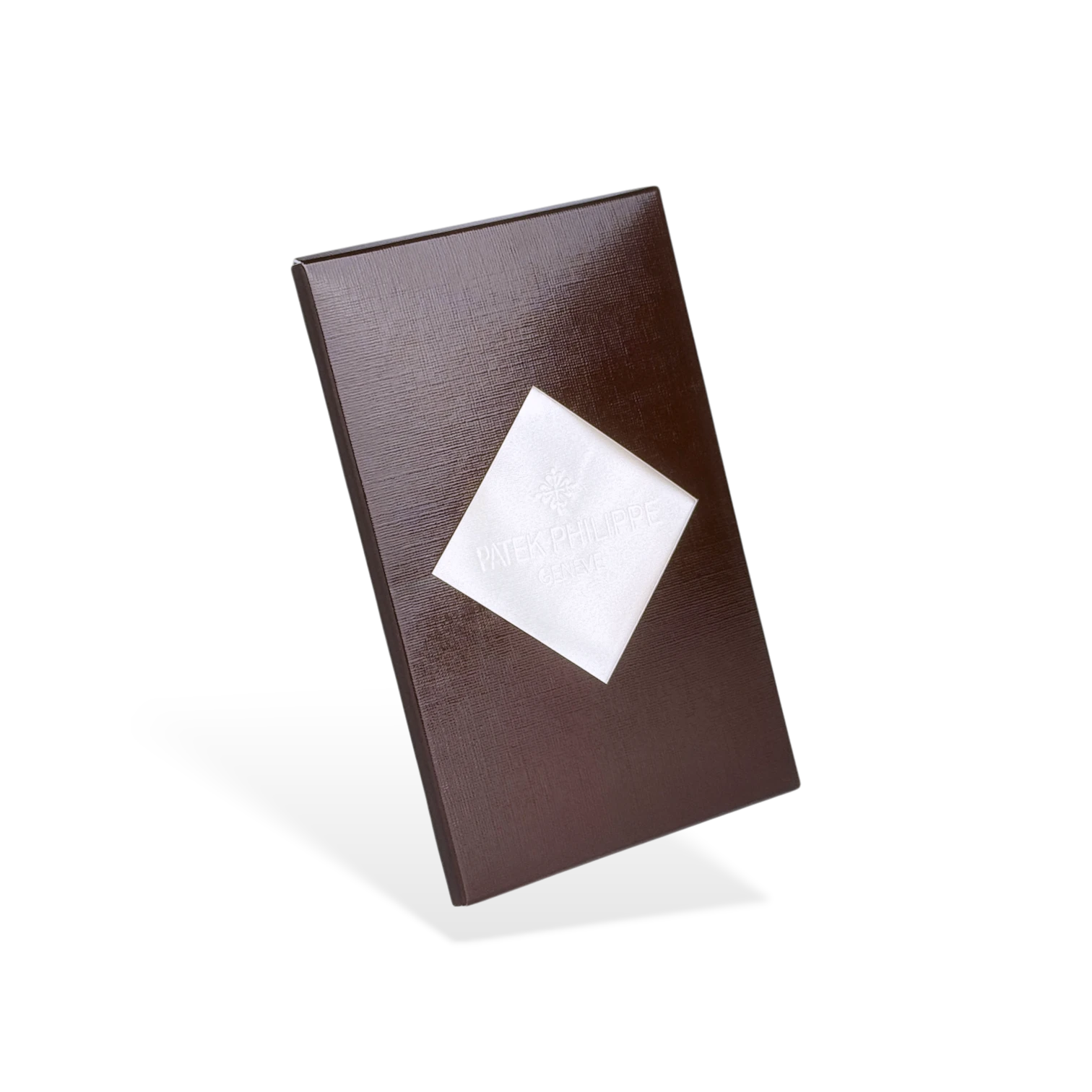 Patek Philippe Poliertuch - Reinigungstuch in Weiß/Beige 21x21 cm