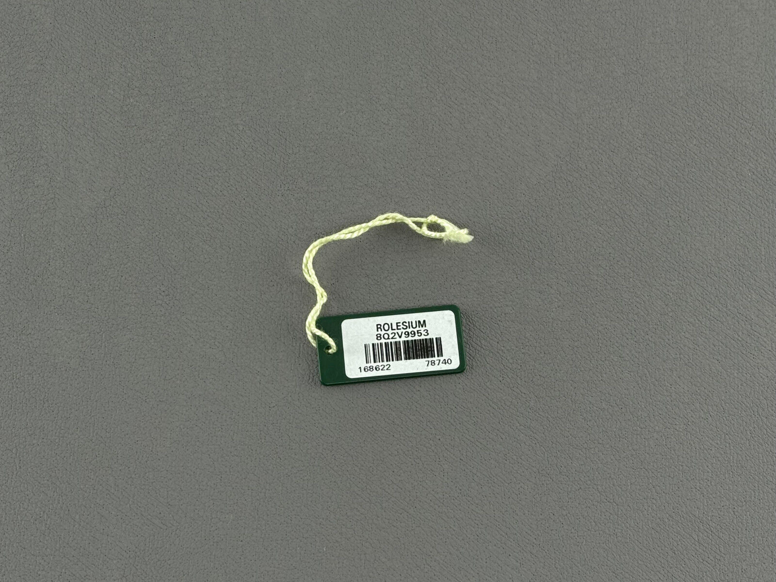 Rolex Yachtmaster Ref. 168622 Rolesium Hang Tag Green