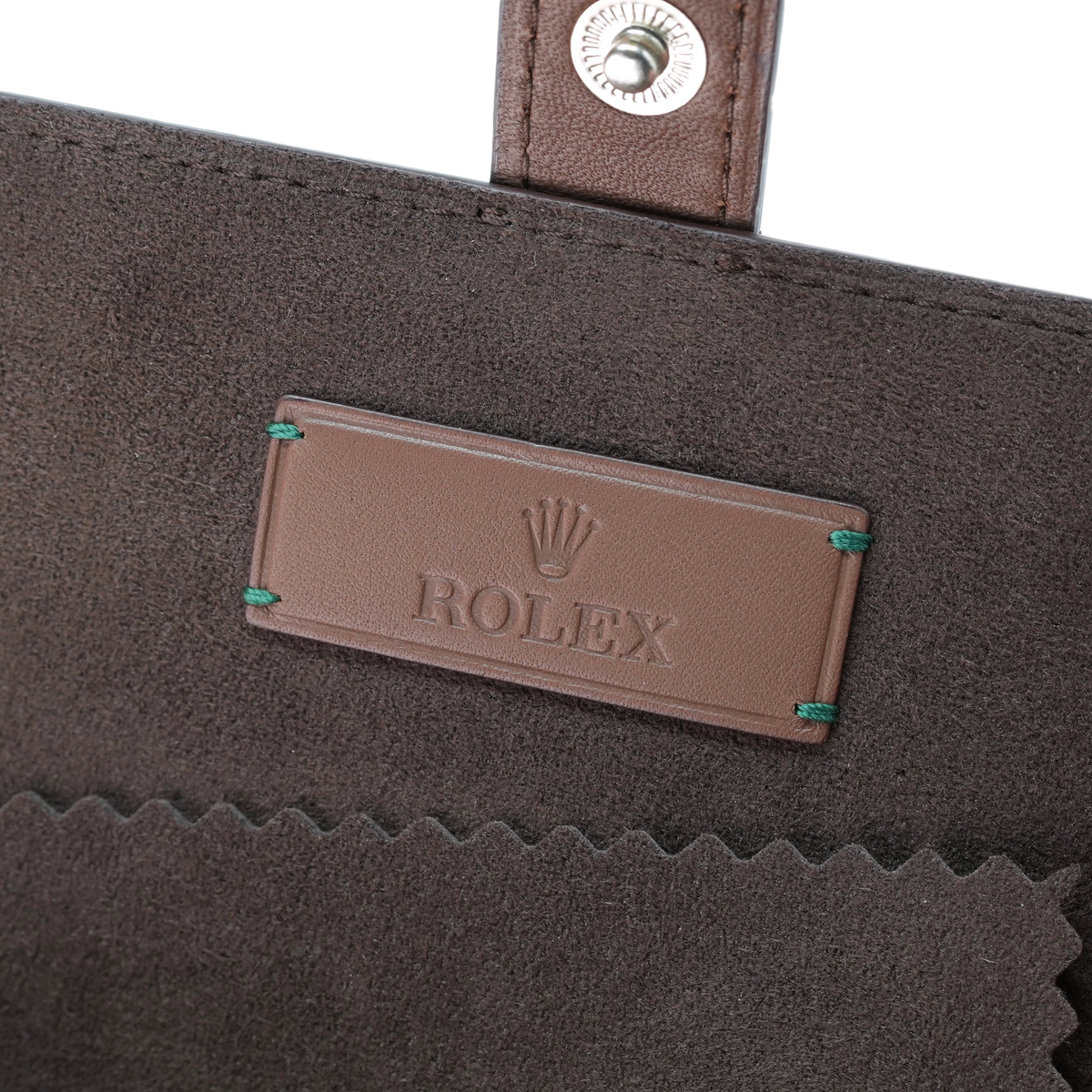 Rolex 2er-Uhrenetui Reiseetui Braun - Luxus Reiseetui für zwei Uhren