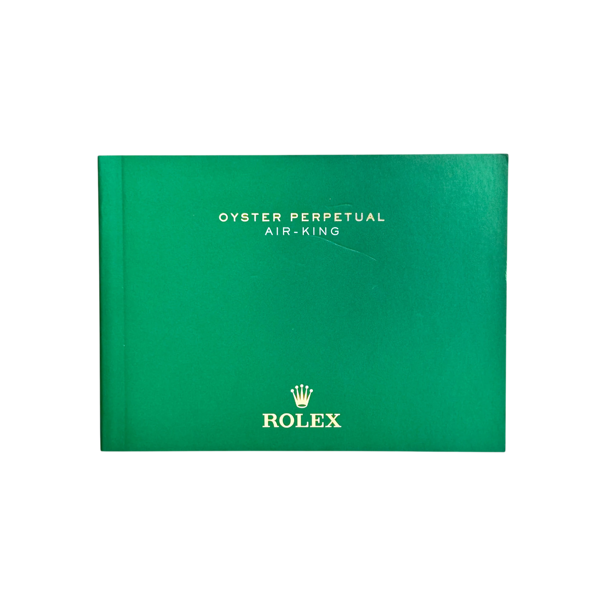 Rolex Air-King Handbuch, booklet Englisch 557.02 Eng - 10.2016