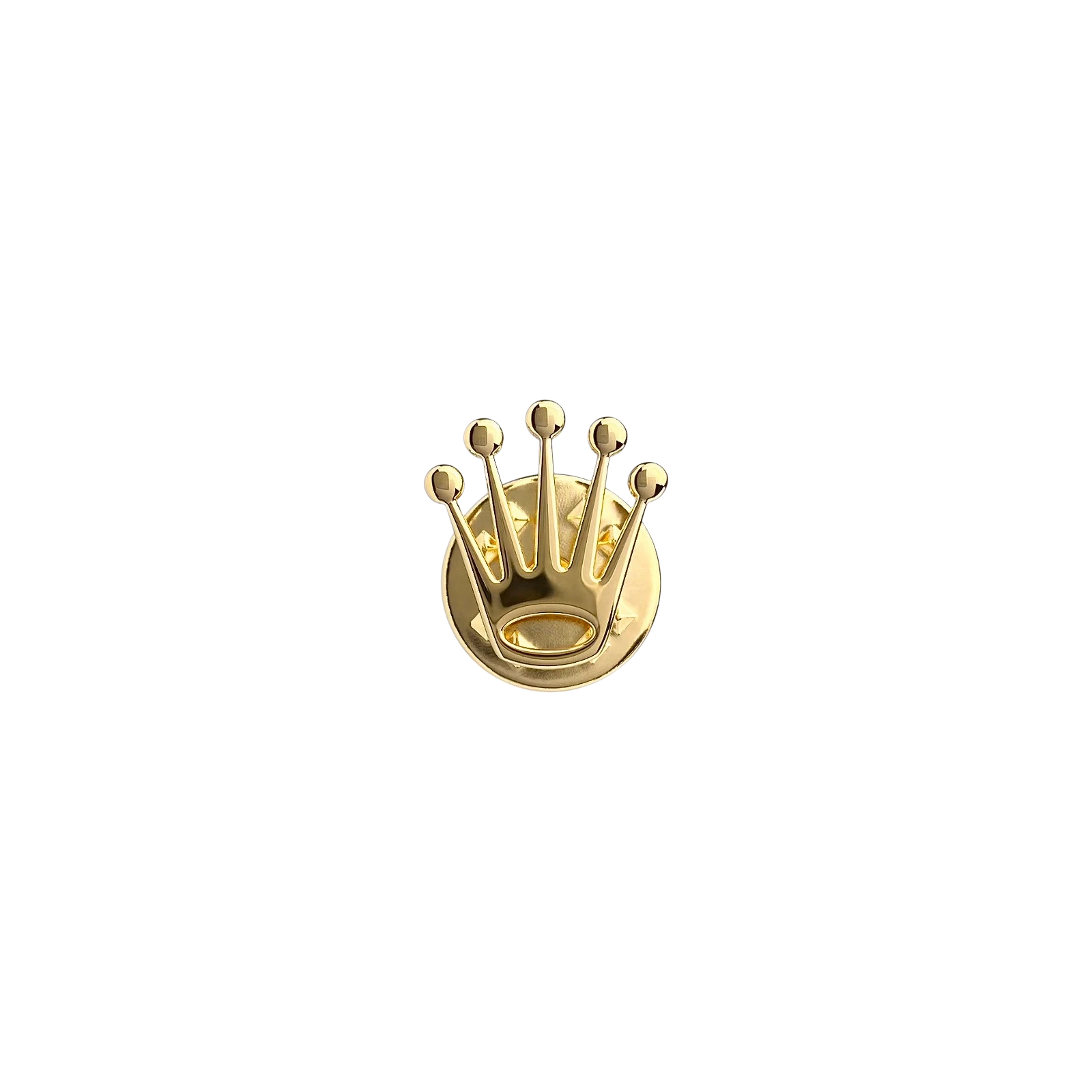 Rolex Anstecknadel Stecknadel Steckkopf Anstecker Pin in Gold badge in gold