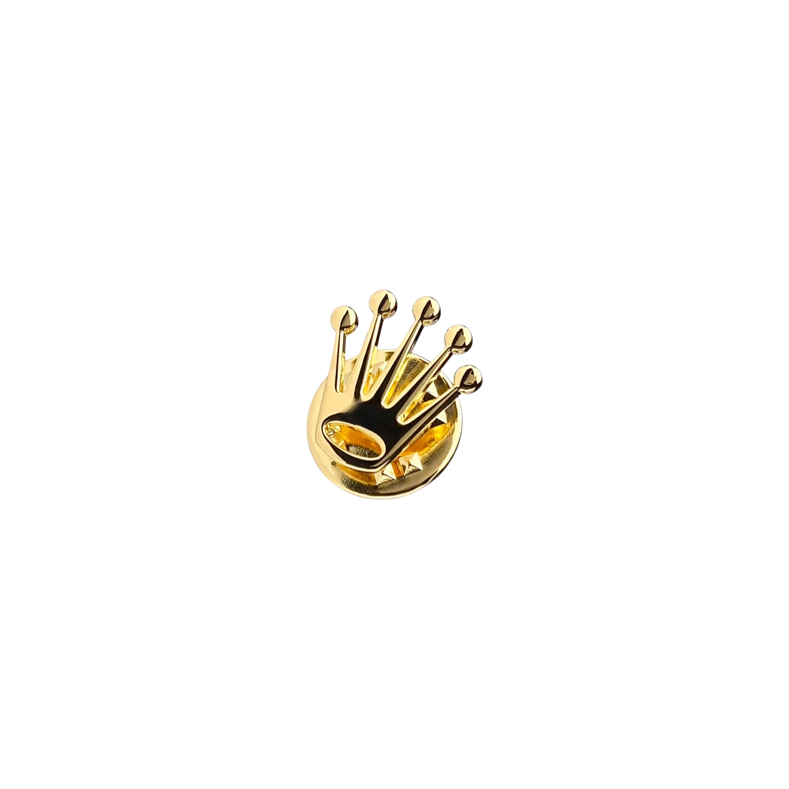 Rolex Anstecknadel Stecknadel Steckkopf Anstecker Pin in Gold badge in gold