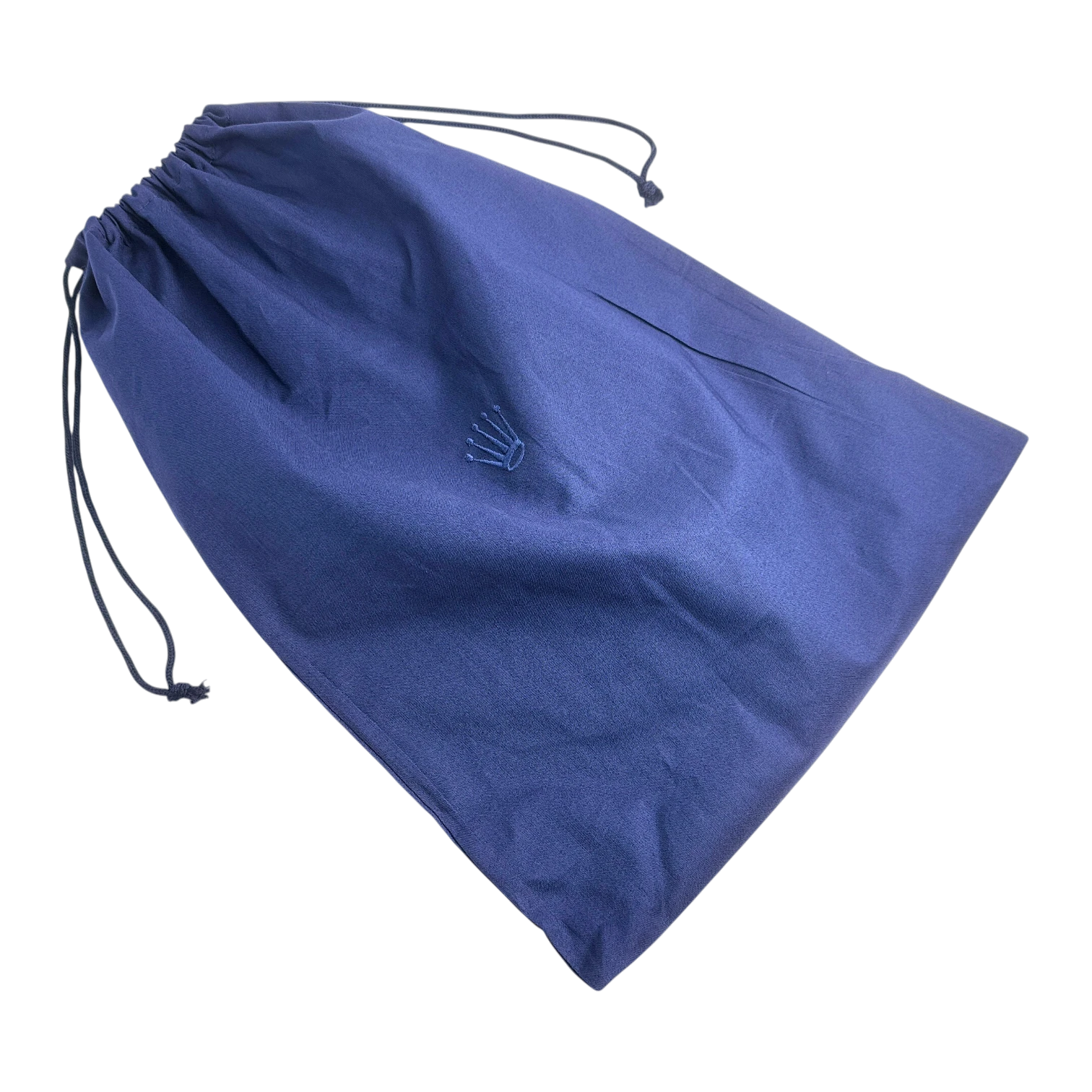 Rolex Cap Blau mit Staubbeutel - Kappe aus 100 % Baumwolle