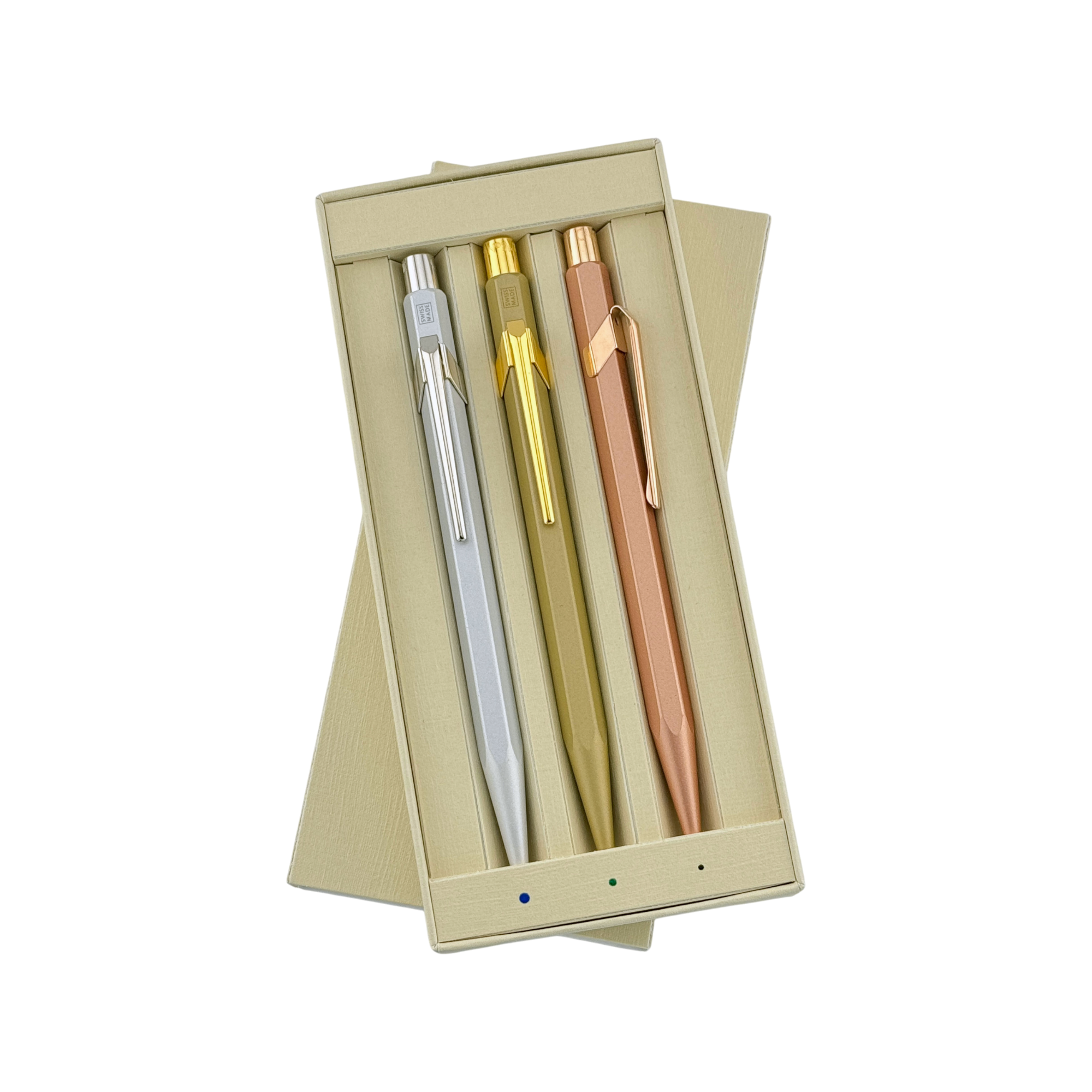 Rolex Caran D'ache Kugelschreiber Set Kuli Stift Schreiber ballpoint ben