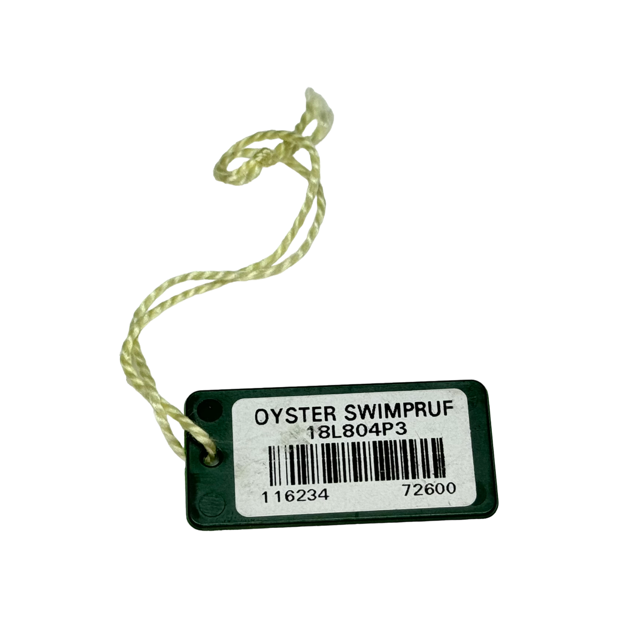 Rolex Datejust 36 Ref. 116234 Oyster Swimpruf Hang Tag Anhänger Grün