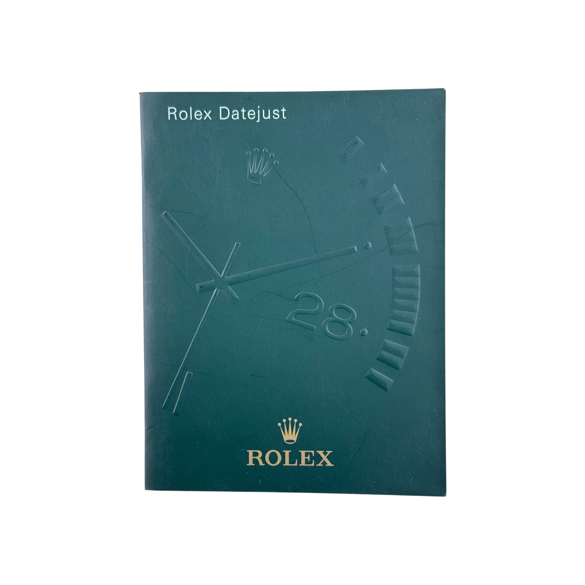 Rolex Datejust Handbuch Anleitung booklet Französisch Ref. 552.01 Fr - 2.2004