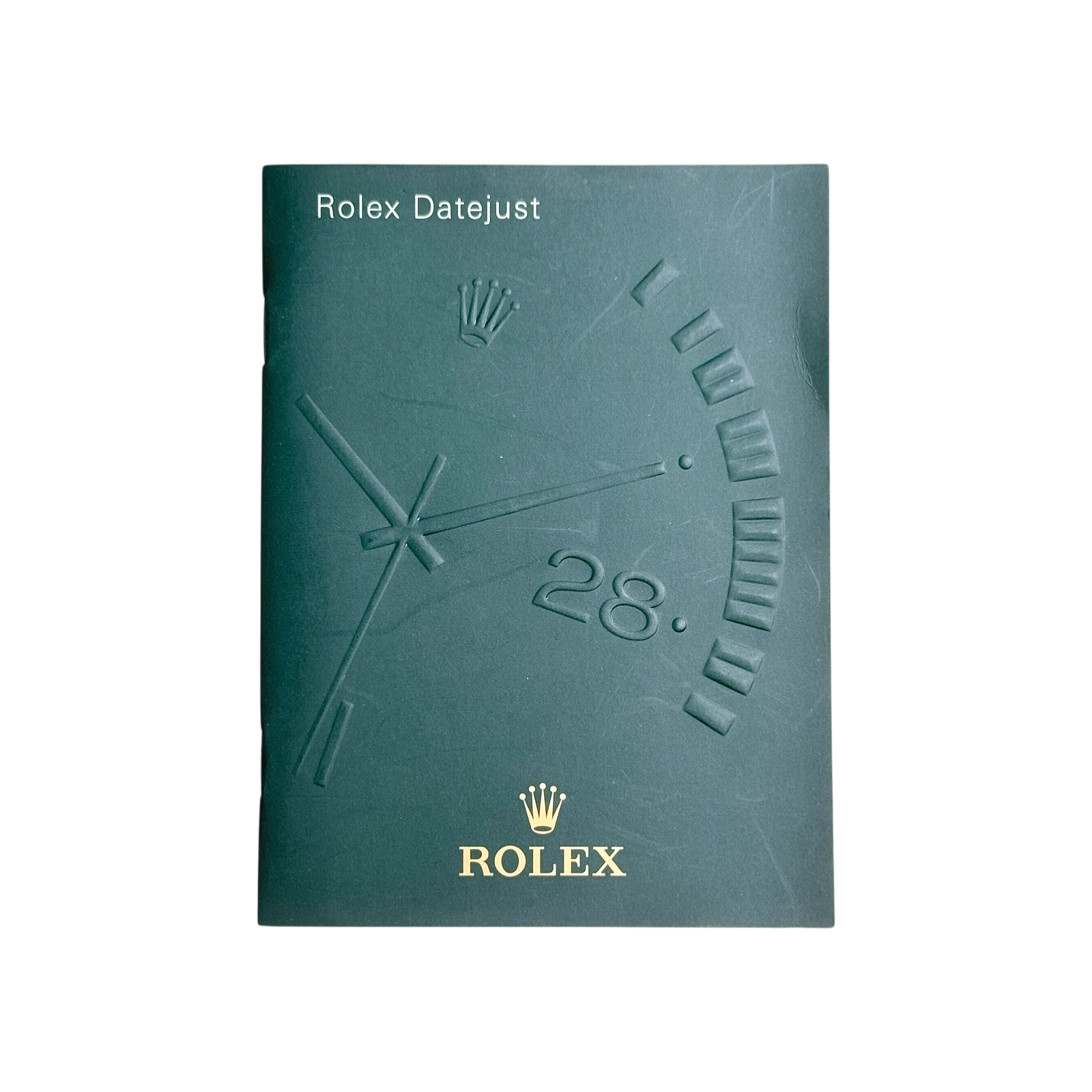 Rolex Datejust vintage Handbuch - Booklet Französisch 552.01 Fr - 6.2010