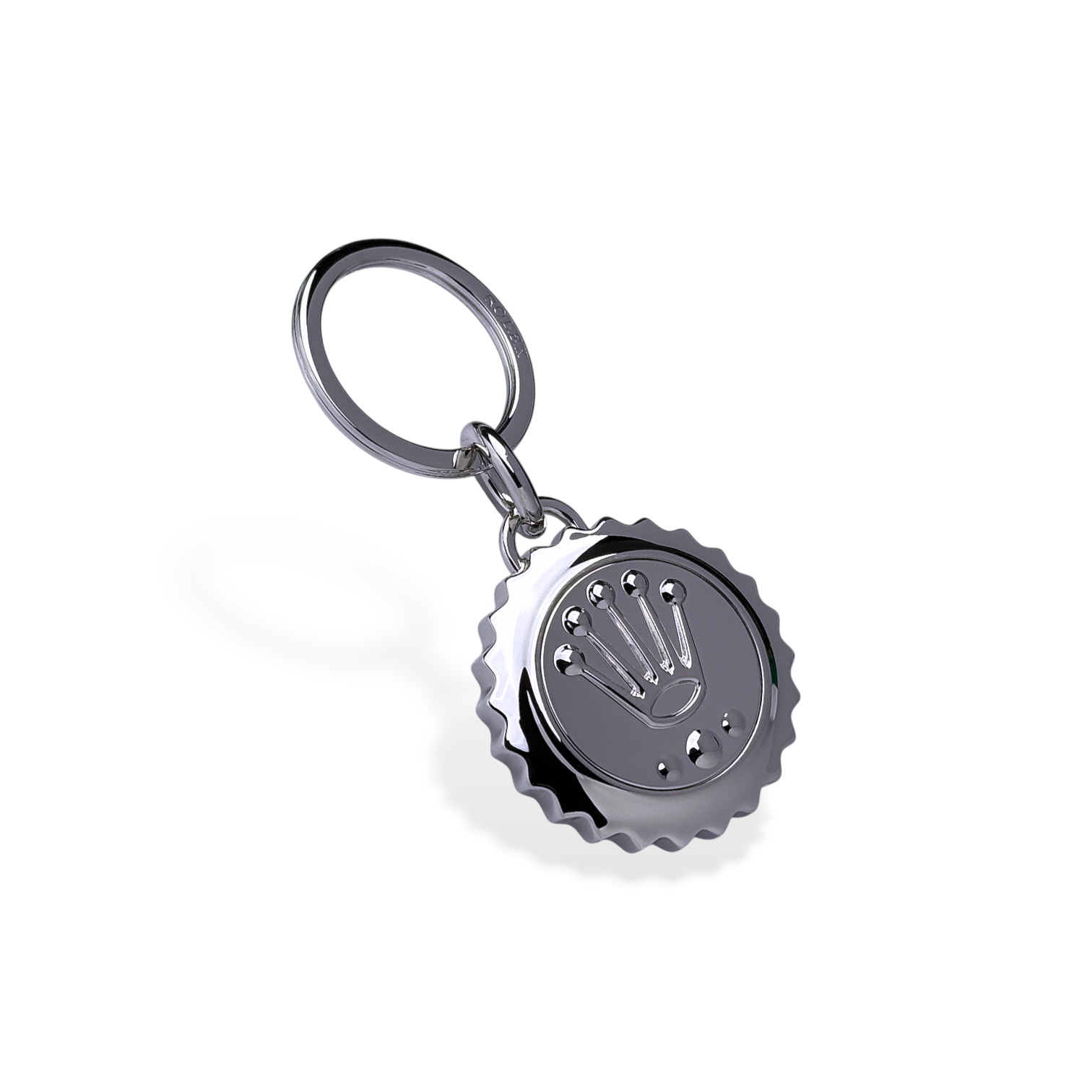 Rolex Edelstahl Schlüsselanhänger, Anhänger in Silber