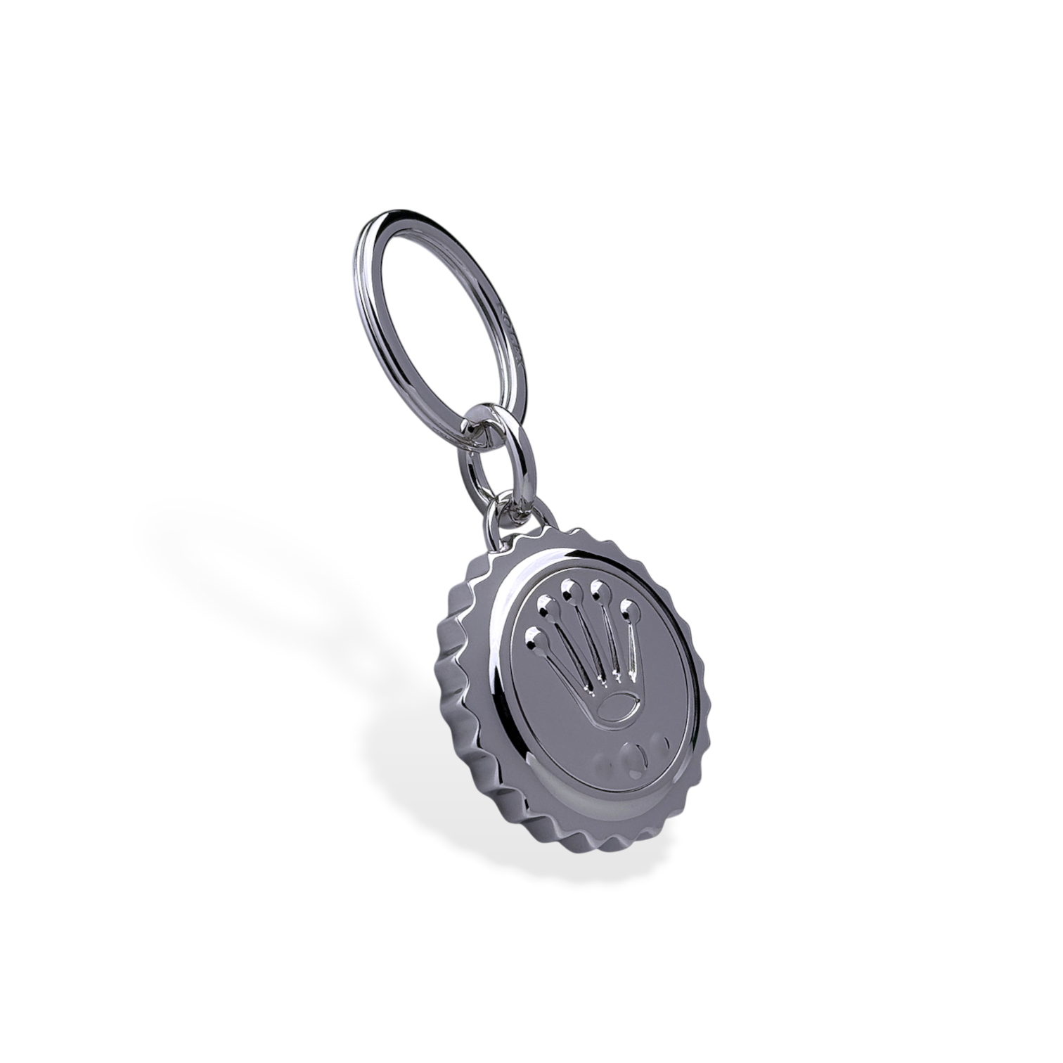 Rolex Edelstahl Schlüsselanhänger, Anhänger in Silber