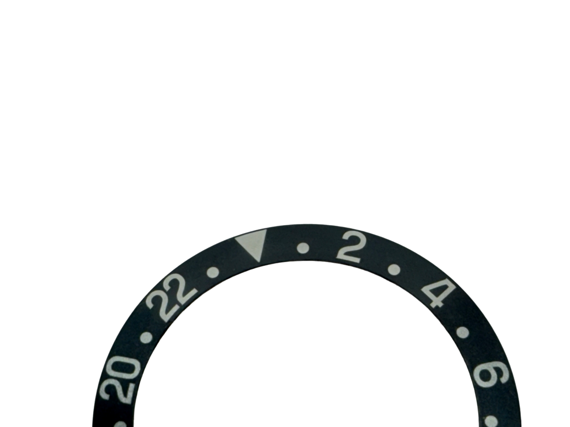 Rolex Ersatz Lünette Insert GMT-Master 1675 Fat Font