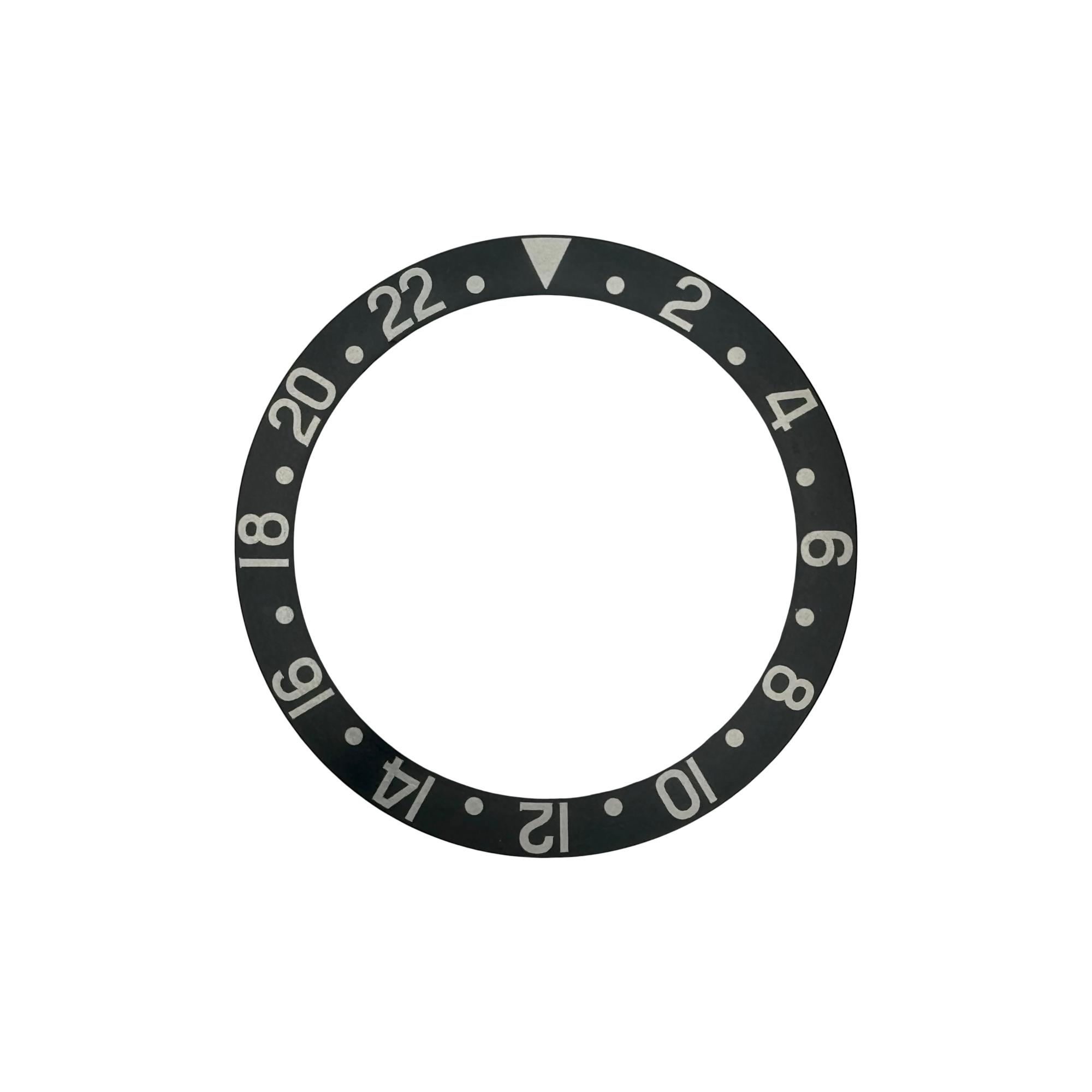 Rolex Ersatz Lünette Insert GMT-Master 1675 Fat Font