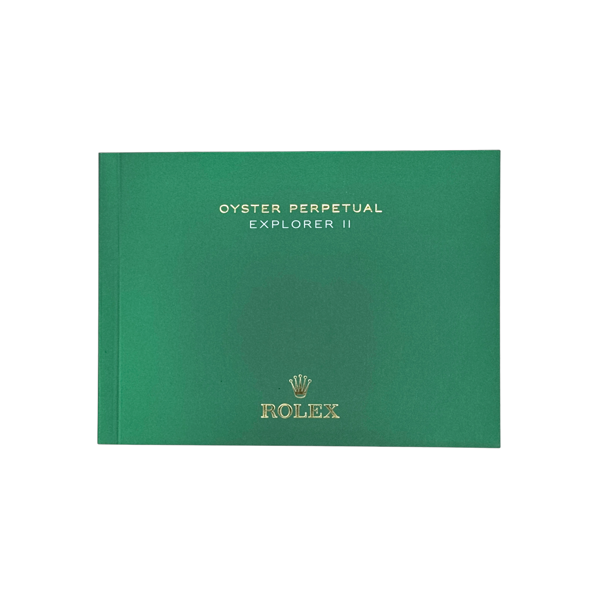 Rolex Explorer II Handbuch Anleitung booklet Französisch