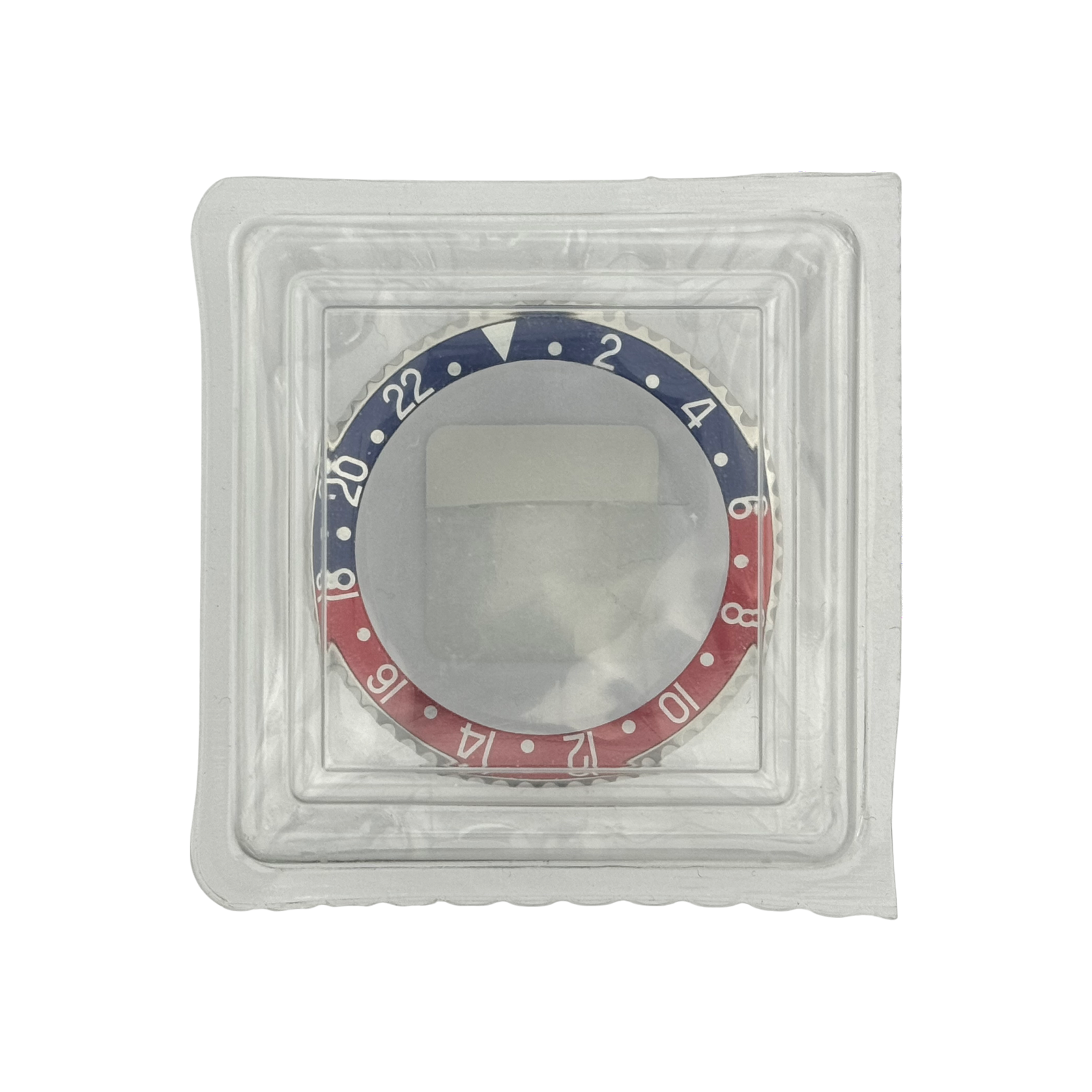 Rolex GMT-Master Pepsi Inlay Insert Bezel Lünette 16760, 16700, 16710 im Blister