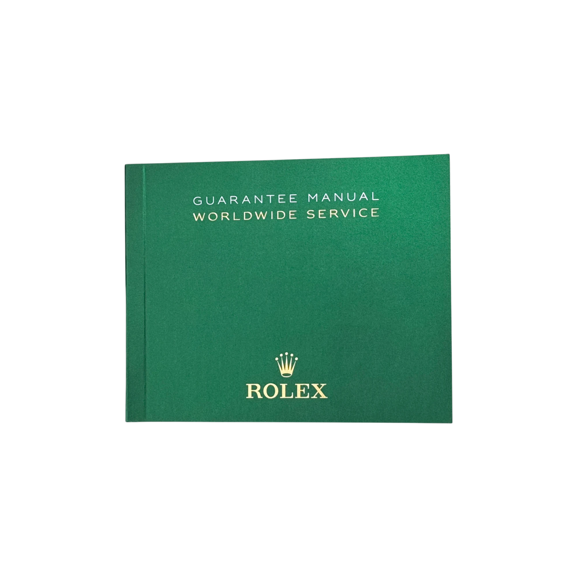 Rolex Garantiehandbuch guarantee manual worldwide service booklet