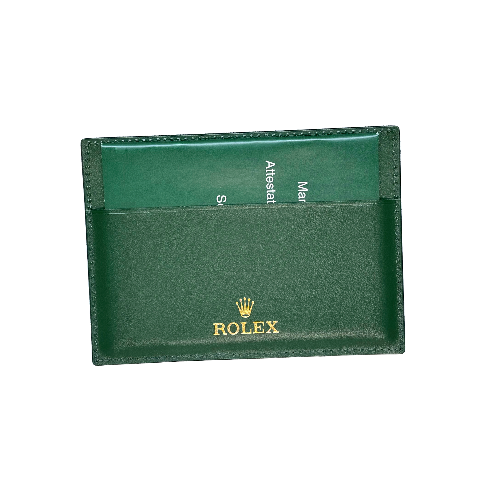 Rolex card case incl. service mondial