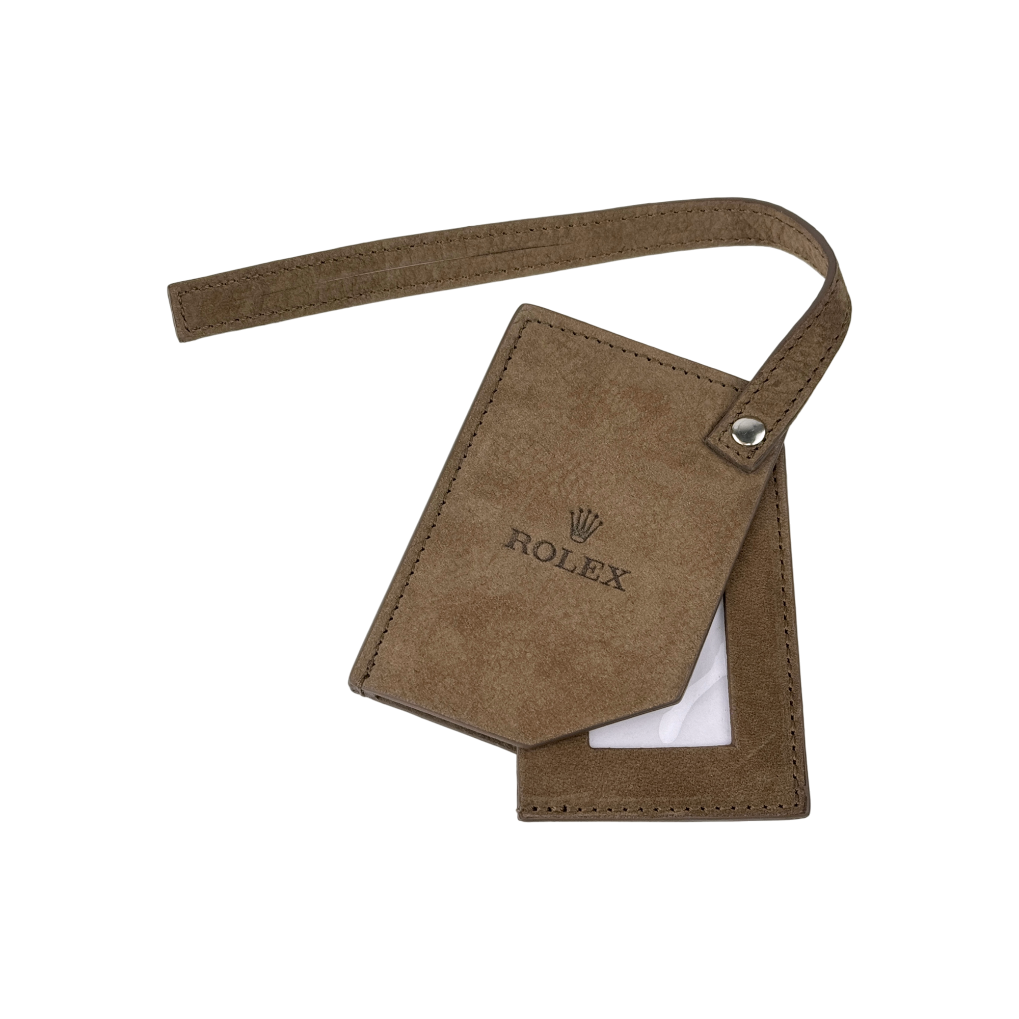 Rolex Kofferanhänger Adressanhänger Koffer Gepäck Anhänger Namensschild Leder