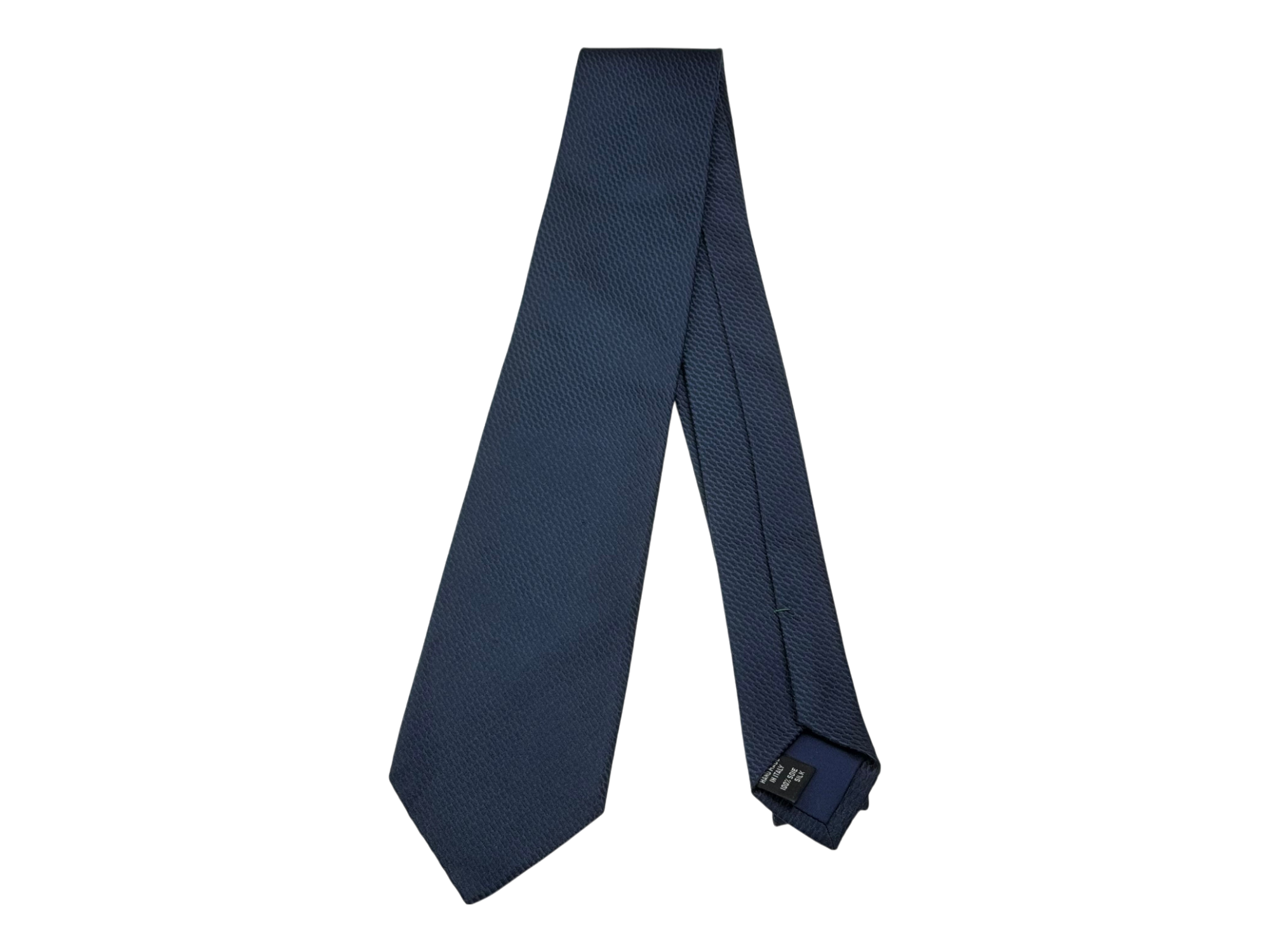 Rolex Krawatte Schleife Blau 100 % Seide silk tie necktie blue
