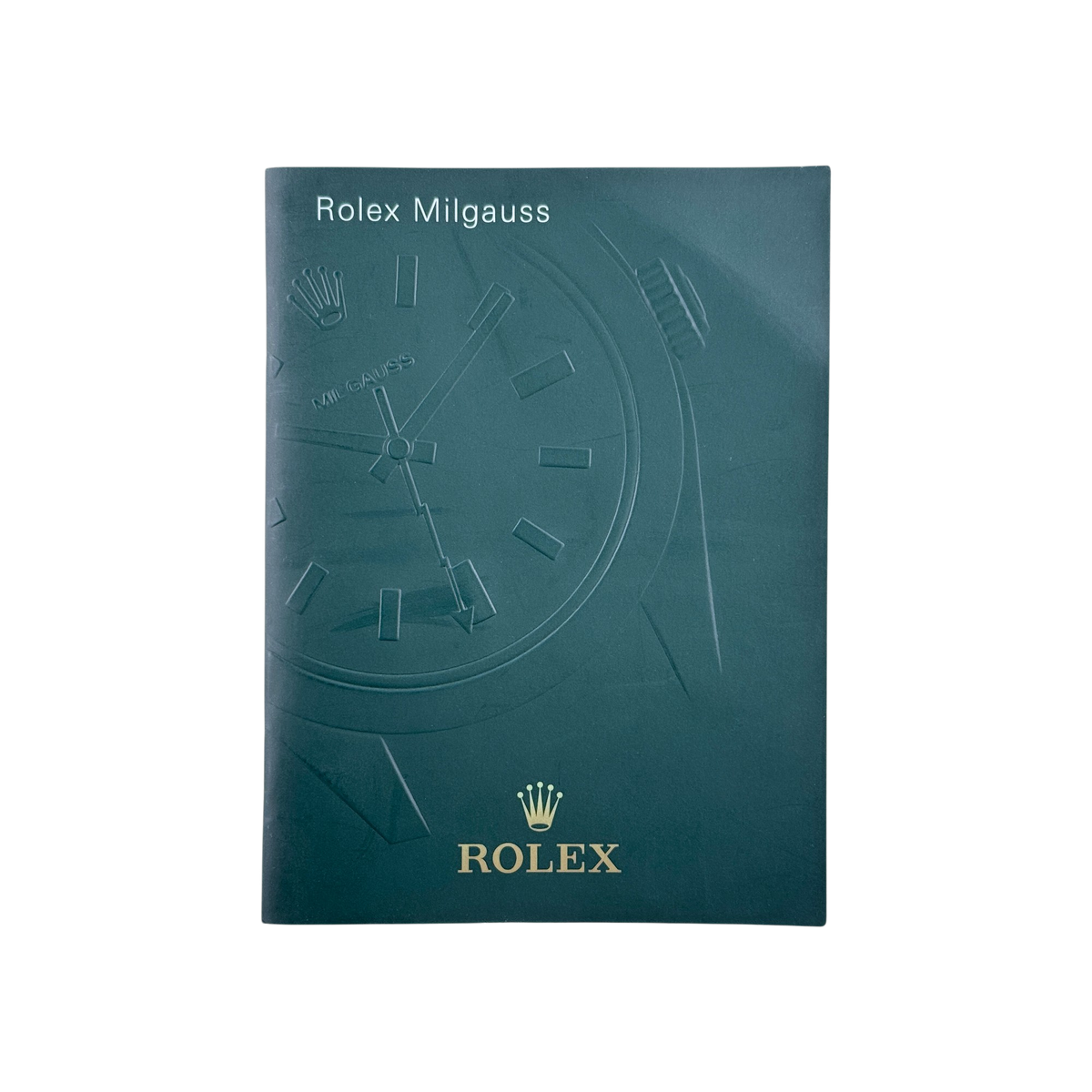 Rolex Milgauss Handbuch Anleitung booklet Italienisch Ref. 605.35 