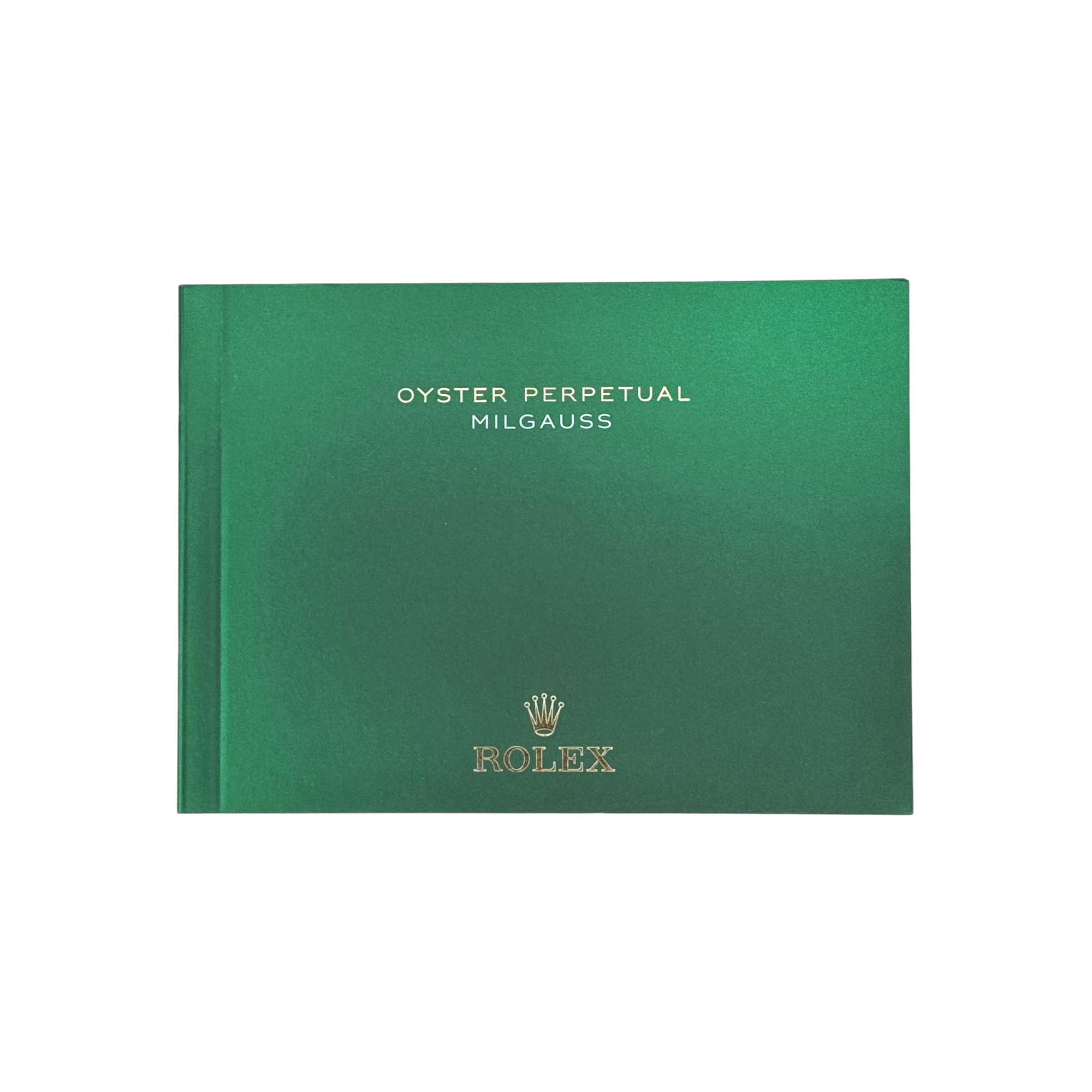 Rolex Milgauss Handbuch booklet Anleitung