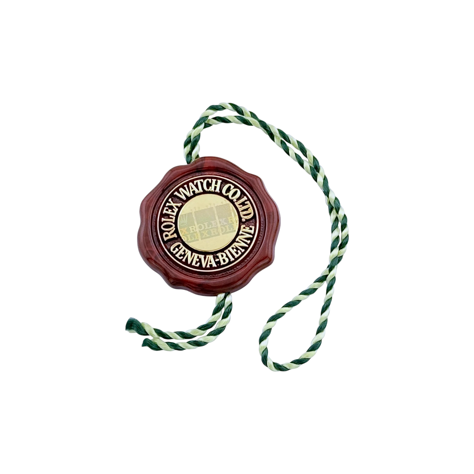 Rolex Officially Certified Chronometer Hang Tag Rot 2000-2015