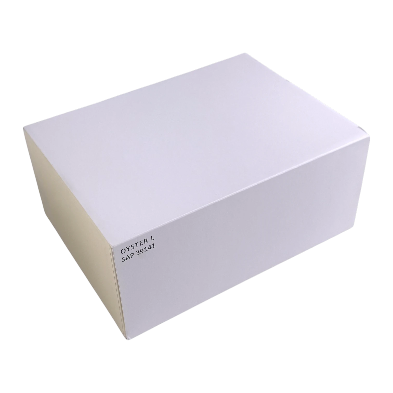 Rolex Oyster L Uhrenbox Grün/Beige - Box mit Umkarton Ref. 39141.01