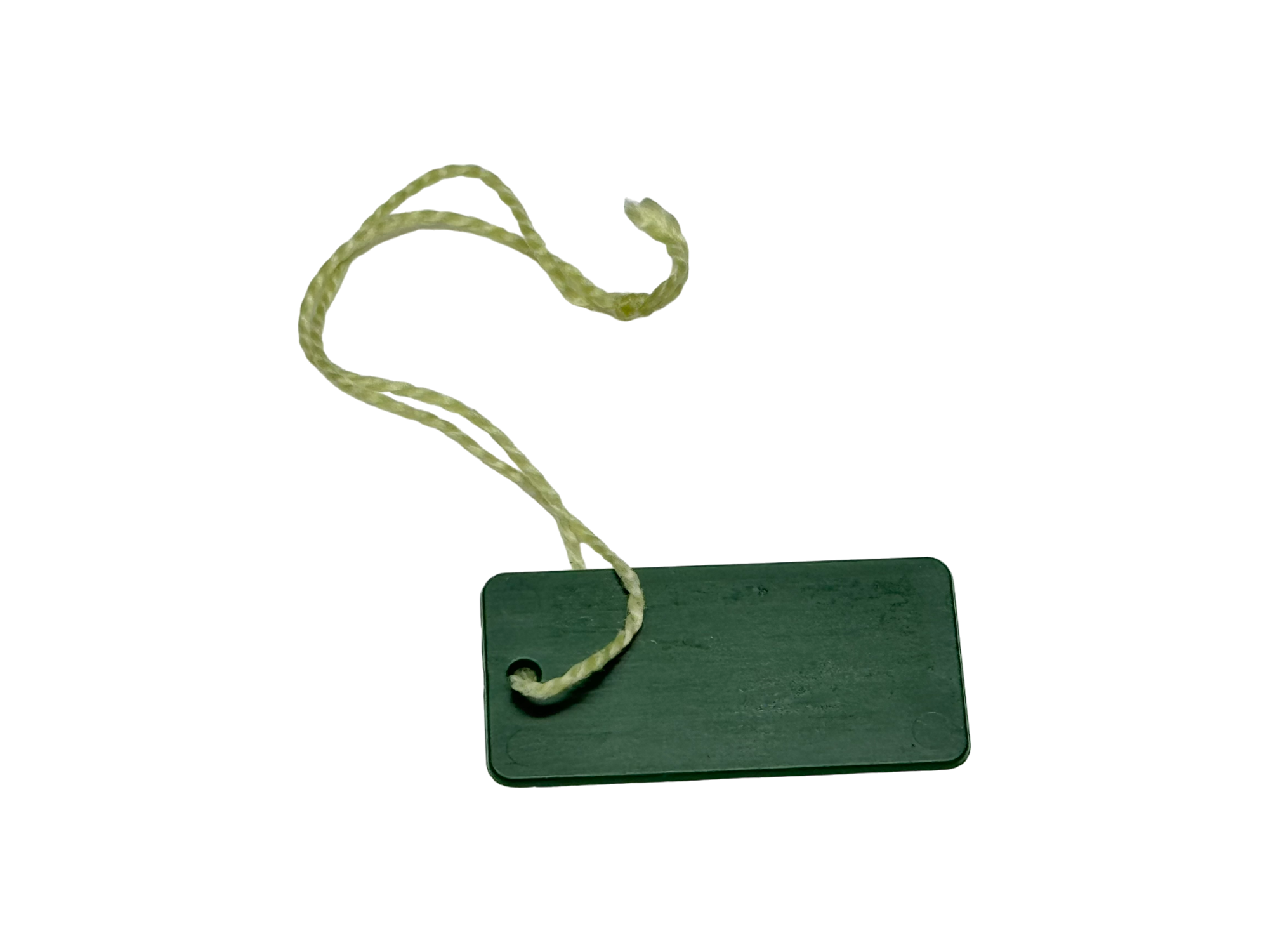 Rolex Oyster Swimpruf Hang Tag Preisschild Anhänger Blanko leer Grün green