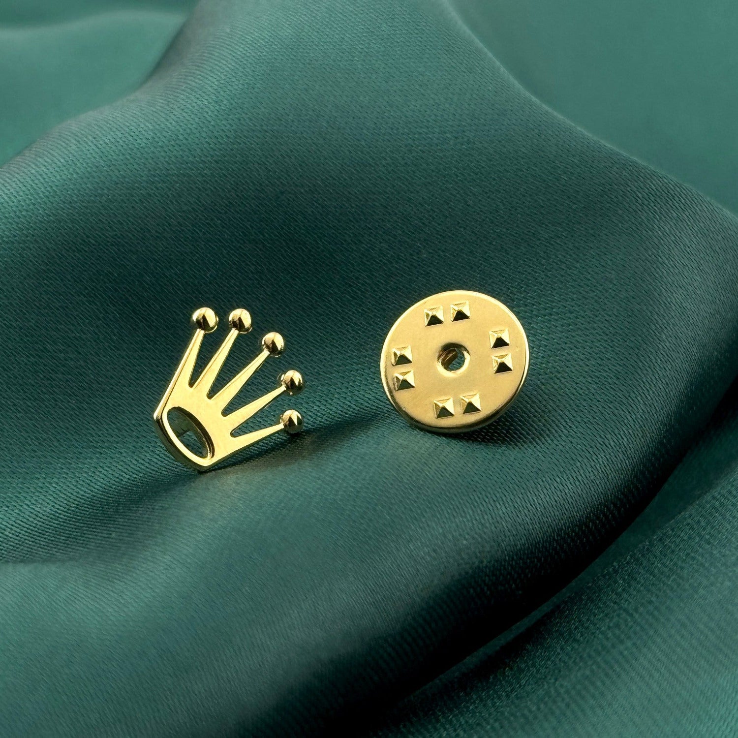 Rolex Pin Stecknadel Steckkopf Anstecker Anstecknadel in Gold badge