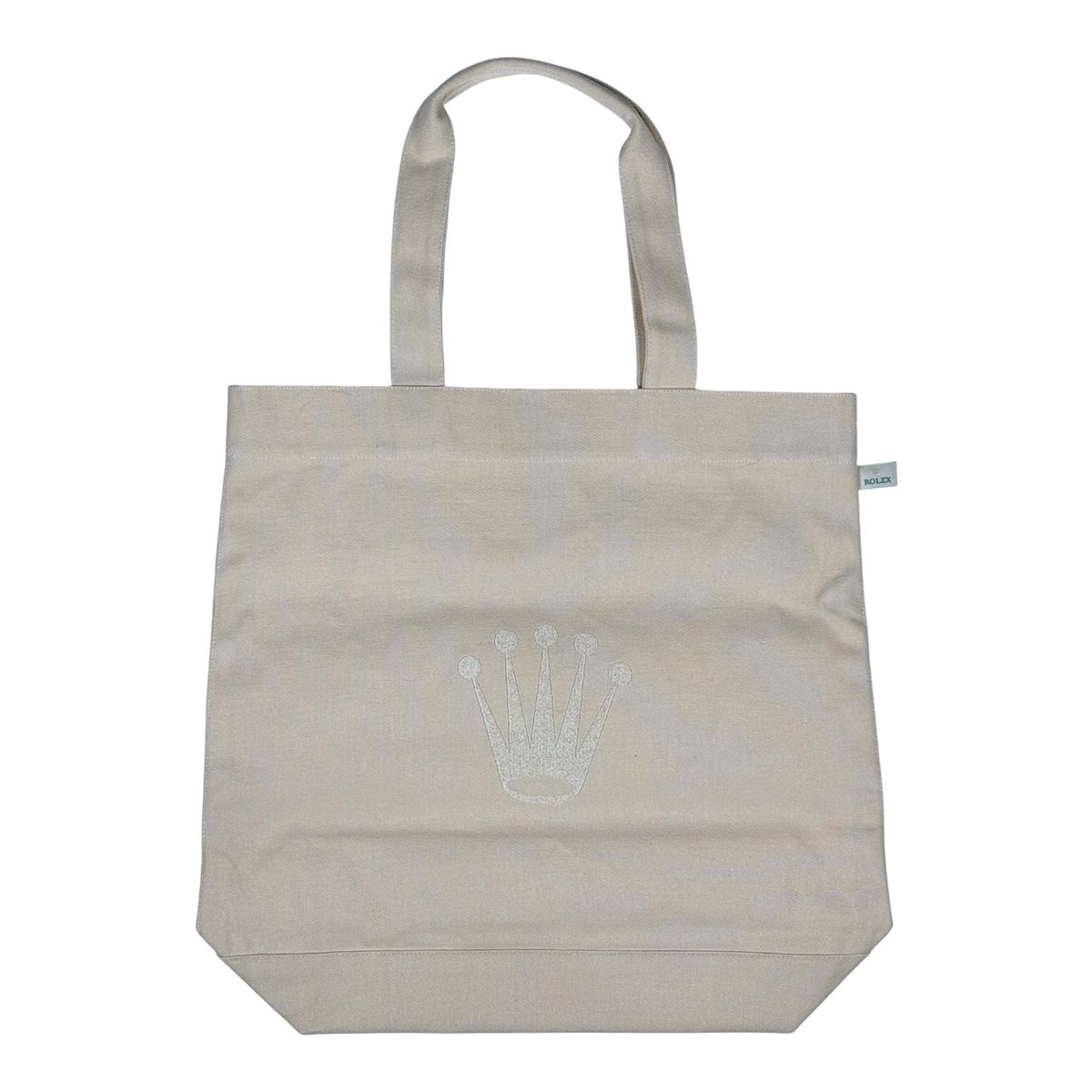 Rolex Bag Carrying Case Pouch Beige Cotton