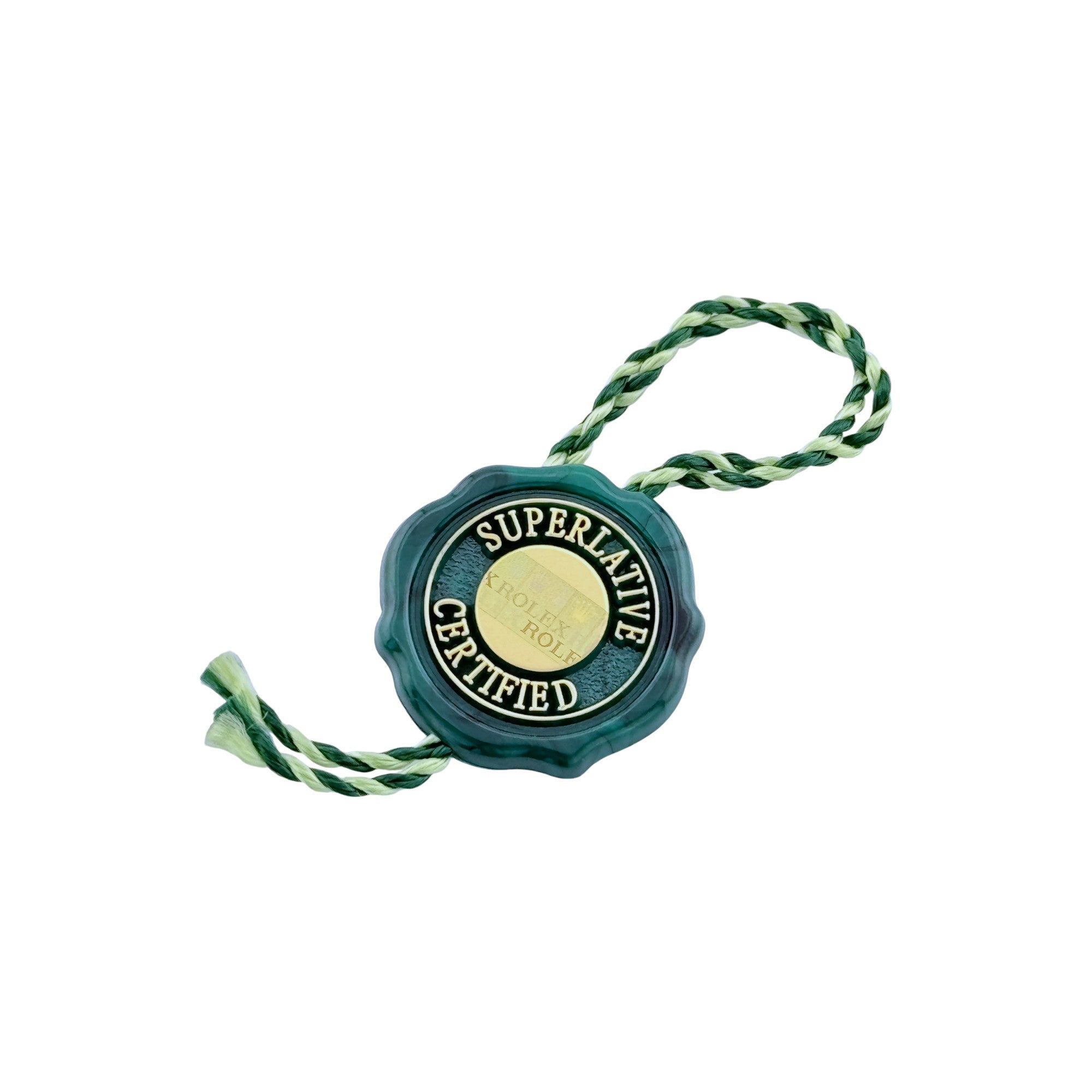 Rolex superlative certified Hang Tag Hologramm Chronometer Siegel Grün ab 2015