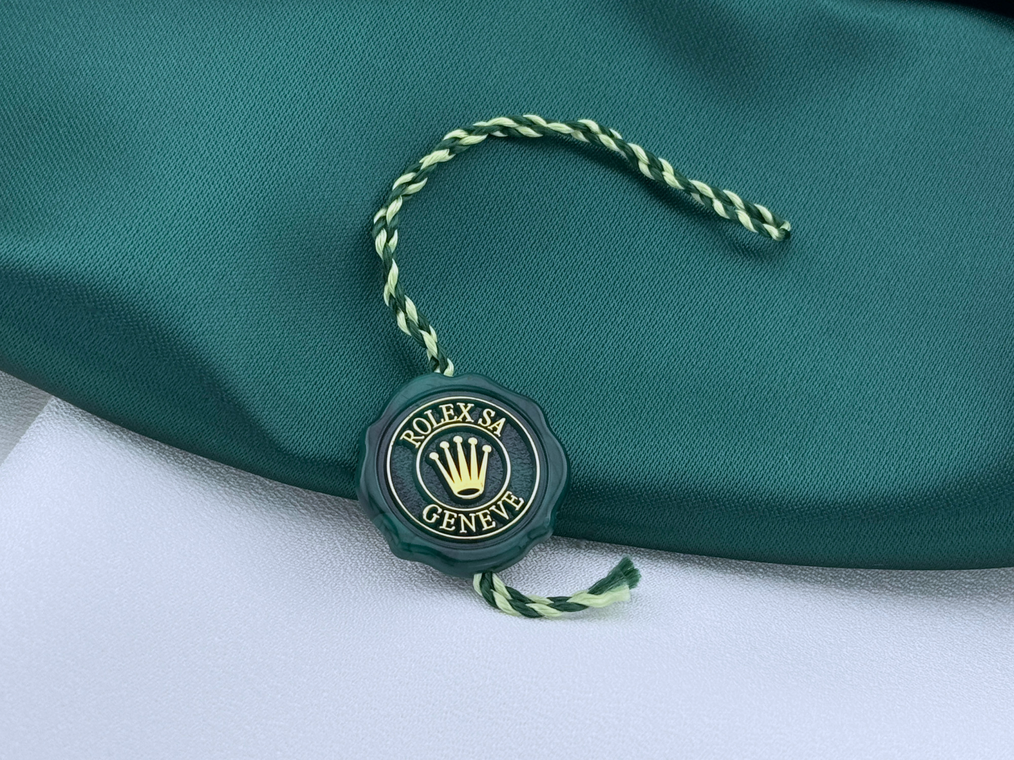 Rolex superlative certified Hang Tag Hologramm Chronometer Siegel Grün ab 2015