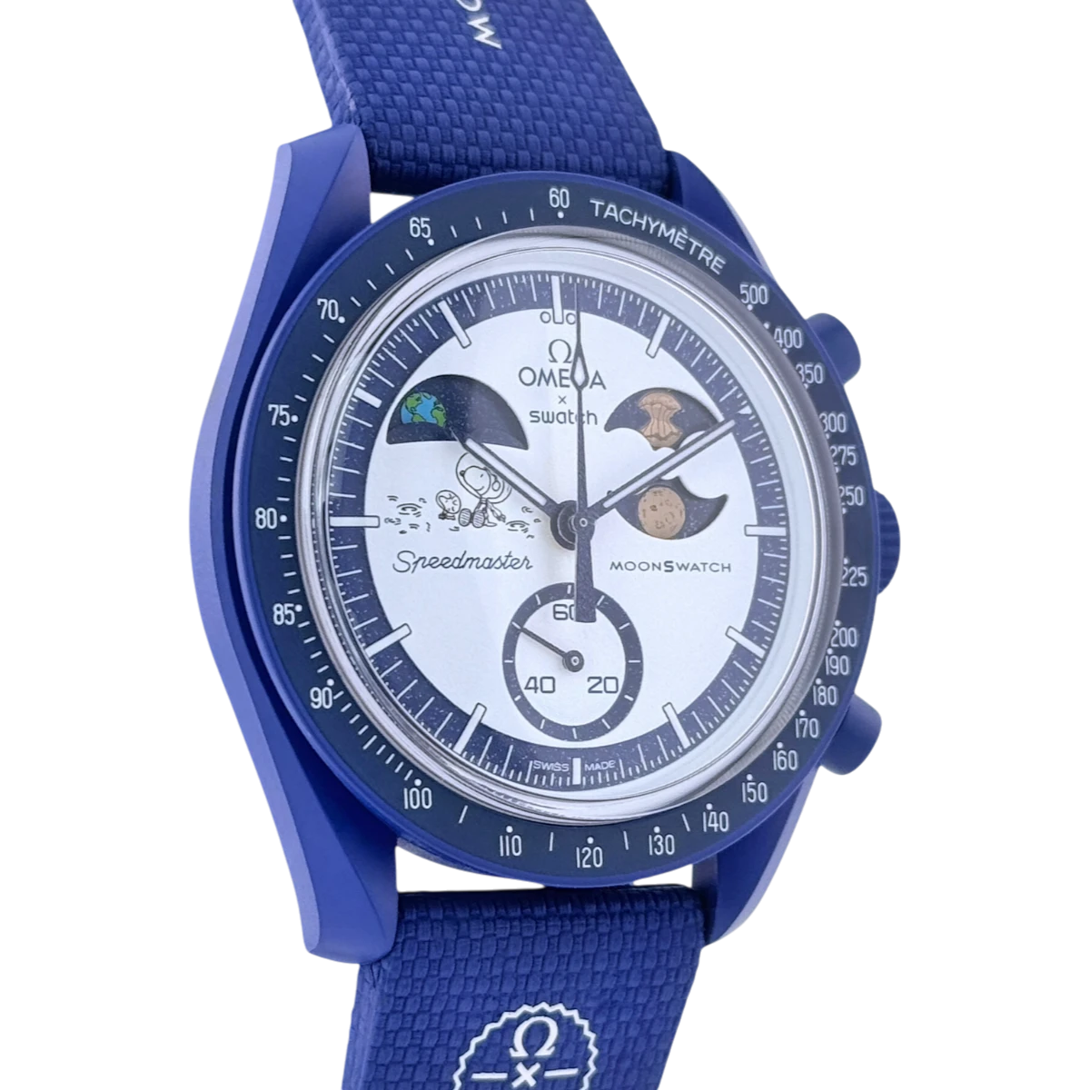 Swatch Omega MoonSwatch Mission to Earthphase Moonshine Gold "Snoopy" SO33N704L