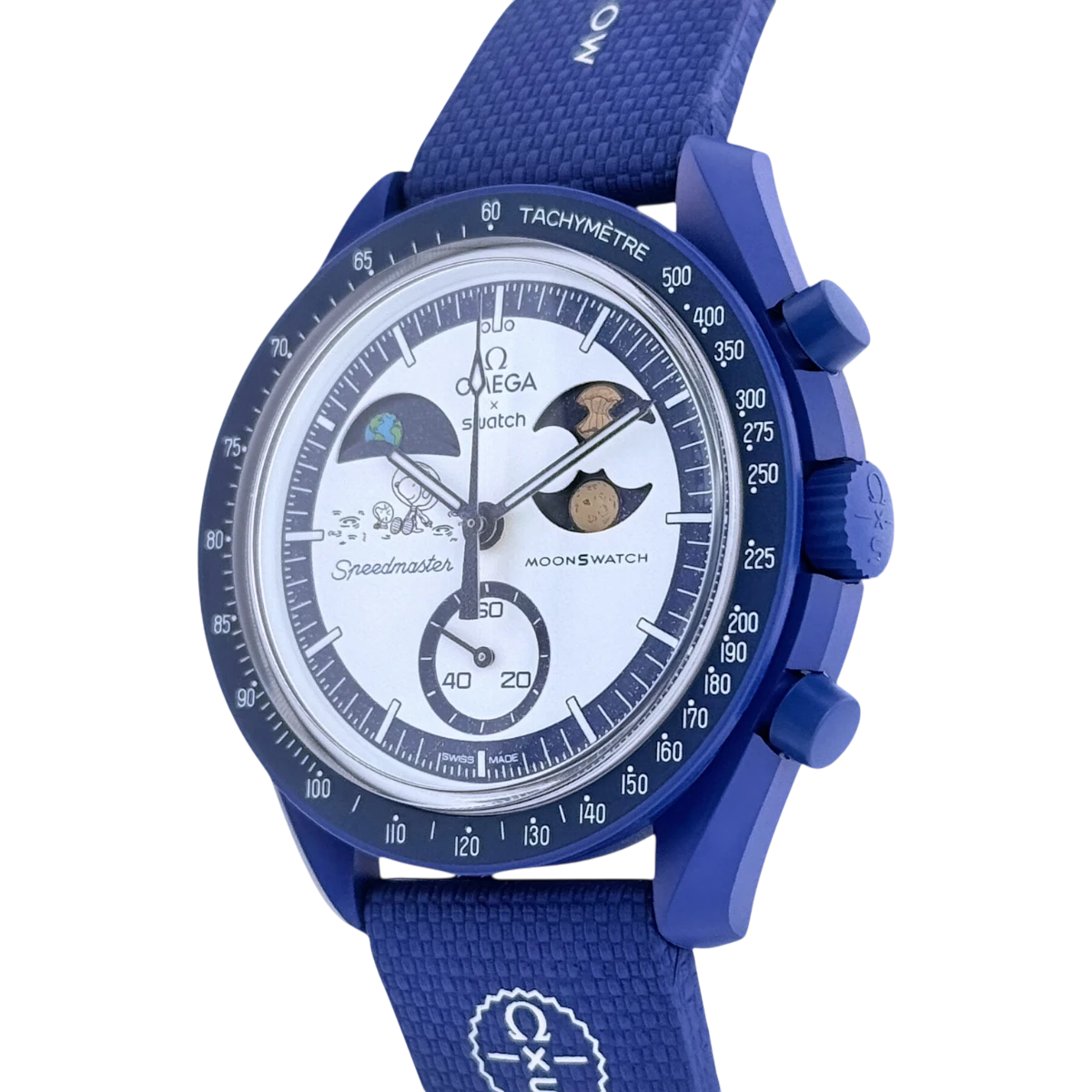 Swatch Omega MoonSwatch Mission to Earthphase Moonshine Gold "Snoopy" SO33N704L