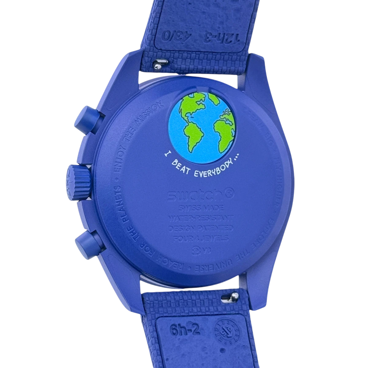 Swatch Omega MoonSwatch Mission to Earthphase Moonshine Gold "Snoopy" SO33N704L
