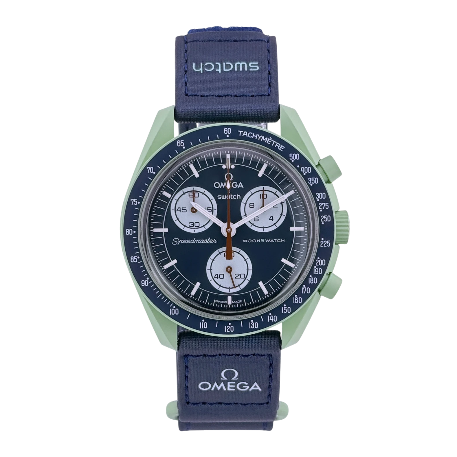Swatch X Omega MoonSwatch Mission on Earth Herren Armbanduhr 42 mm Ref. SO33G100
