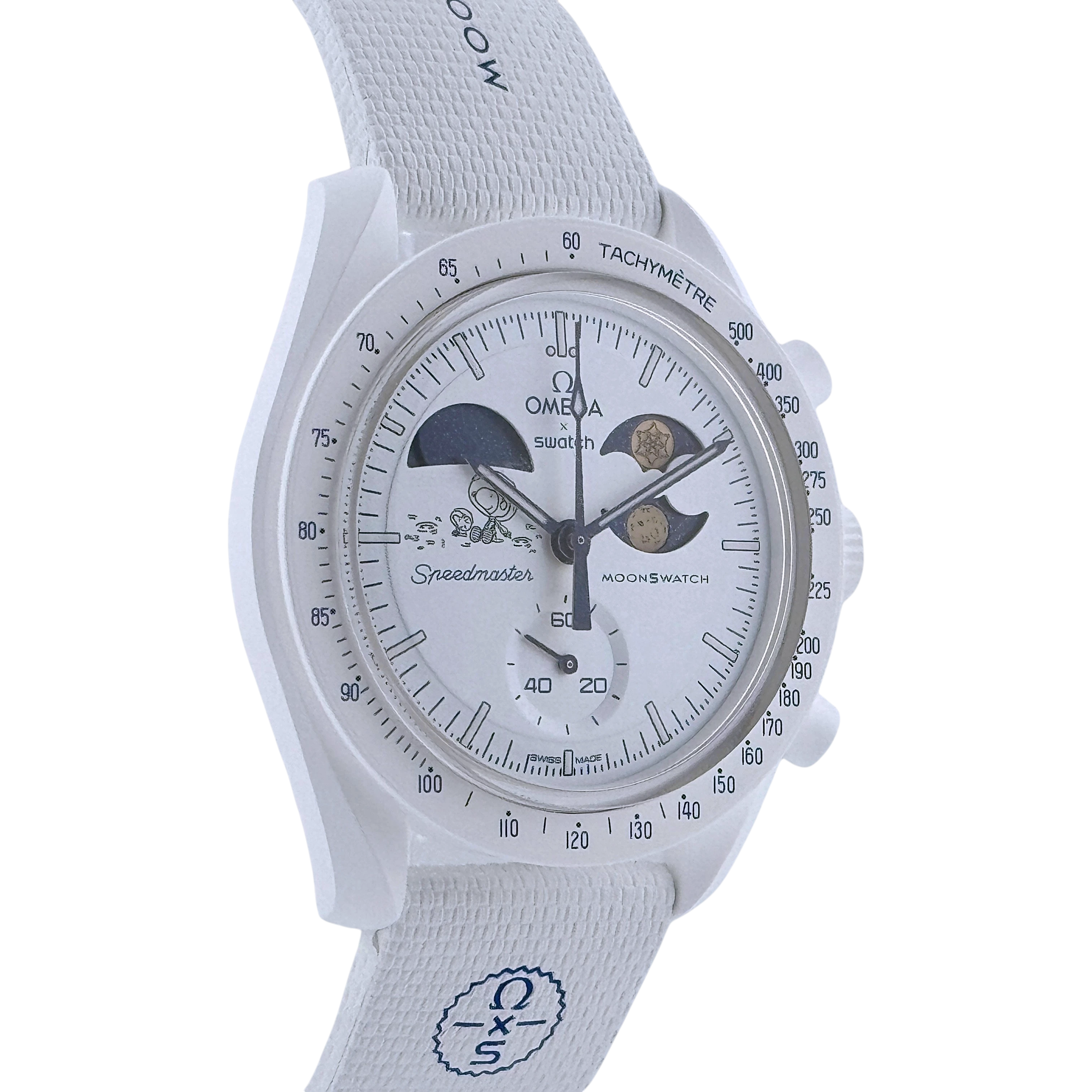 Swatch X Omega MoonSwatch Mission to Earthphase Cold Moon 'Snoopy' SO33W701L