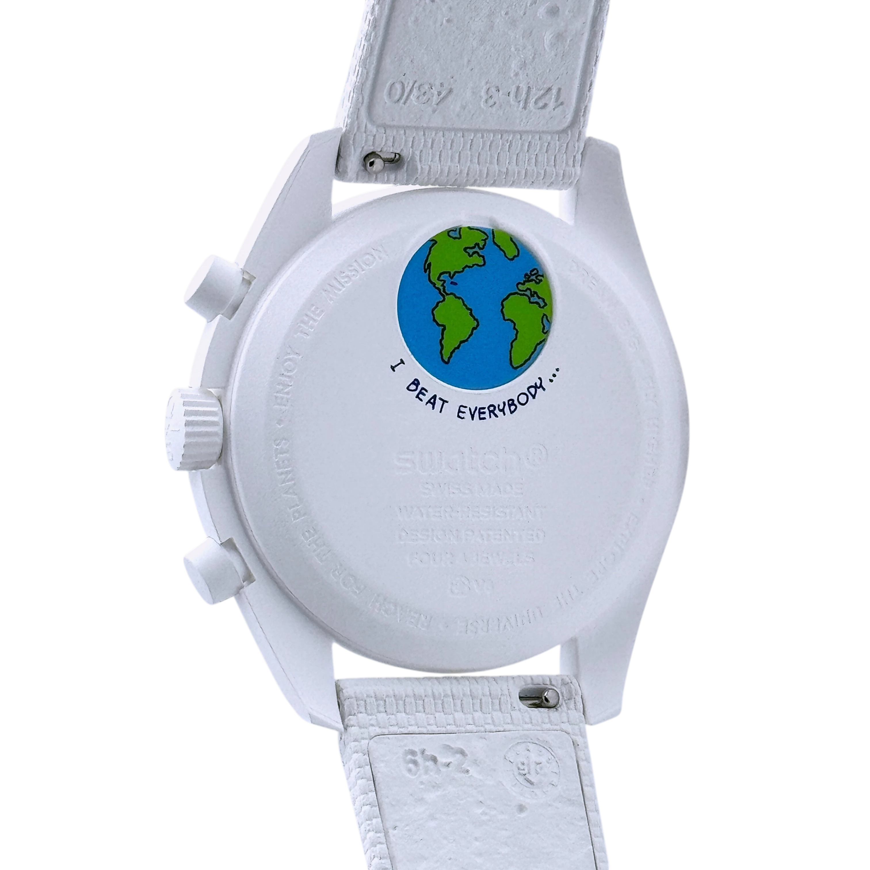 Swatch X Omega MoonSwatch Mission to Earthphase Cold Moon 'Snoopy' SO33W701L