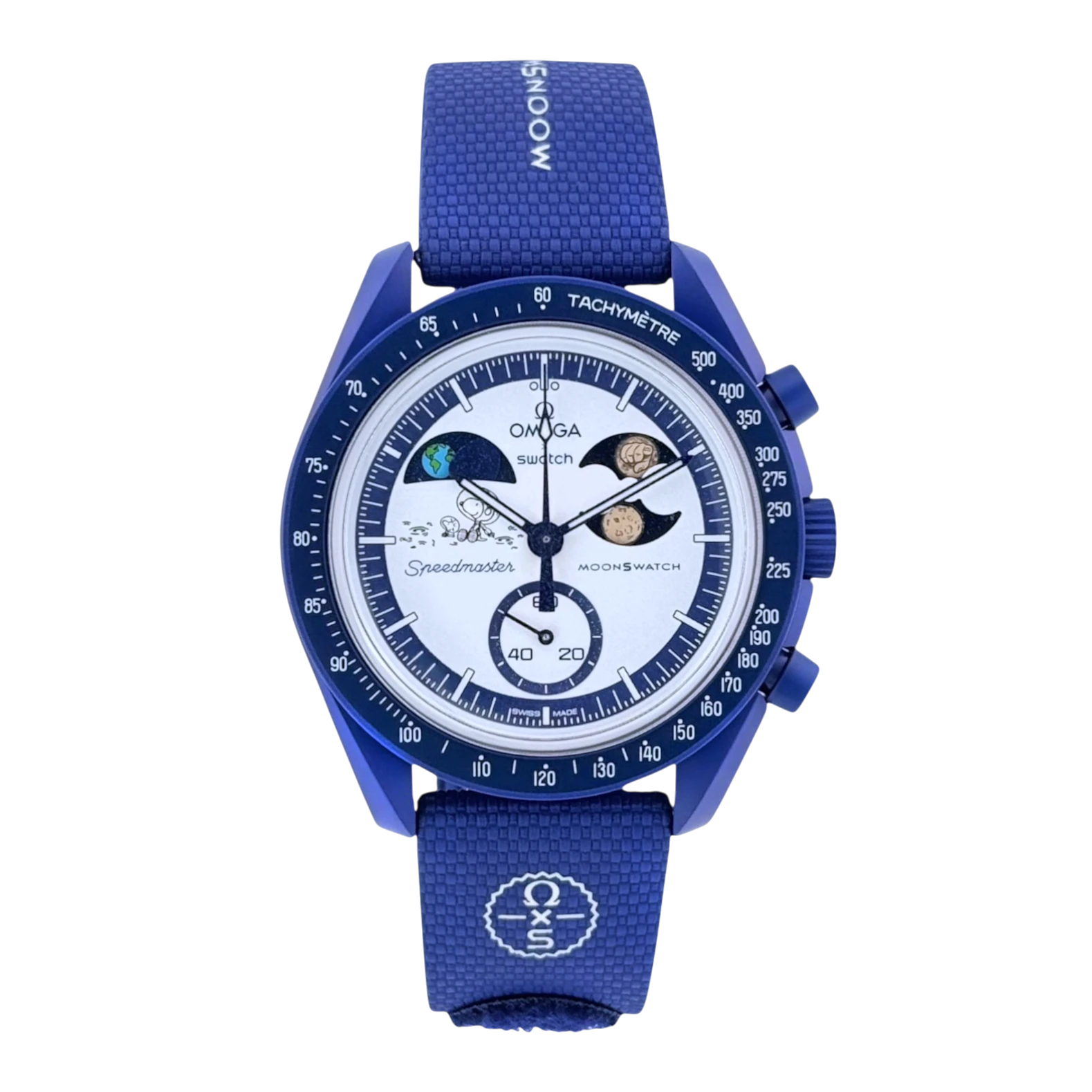 Swatch X Omega MoonSwatch Mission to Earthphase Hunters Moon "Snoopy" SO33N703L