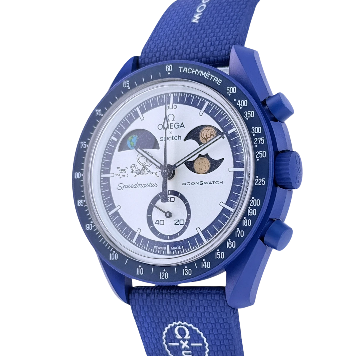 Swatch X Omega MoonSwatch Mission to Earthphase Hunters Moon "Snoopy" SO33N703L
