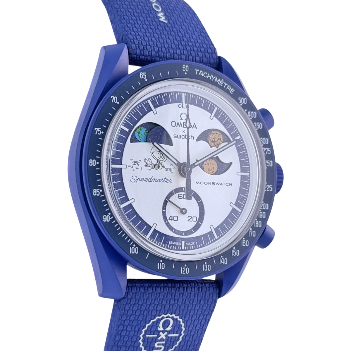 Swatch X Omega MoonSwatch Mission to Earthphase Hunters Moon "Snoopy" SO33N703L