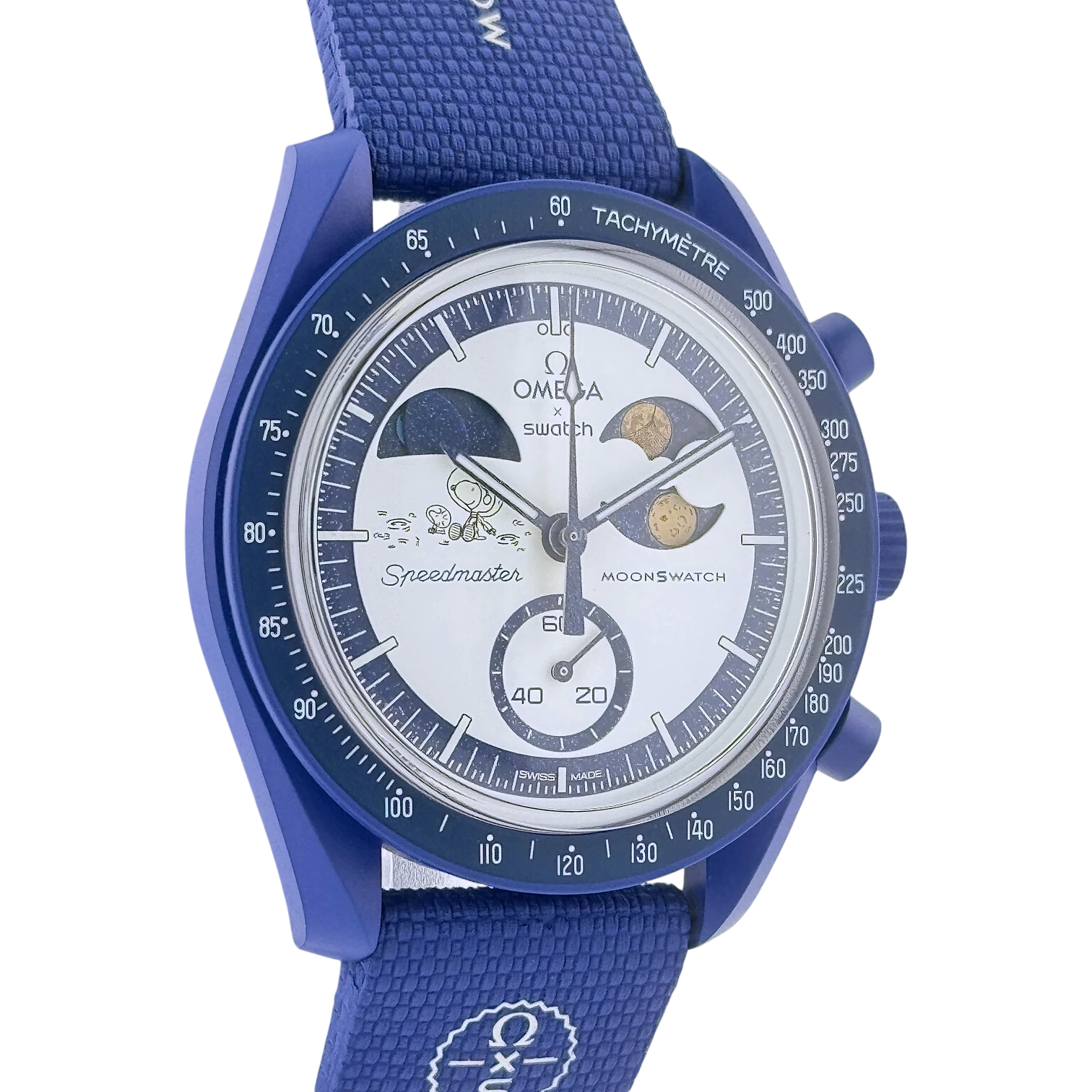Swatch X Omega MoonSwatch Mission to Earthphase Sturgeon Moon "Snoopy" SO33N701L