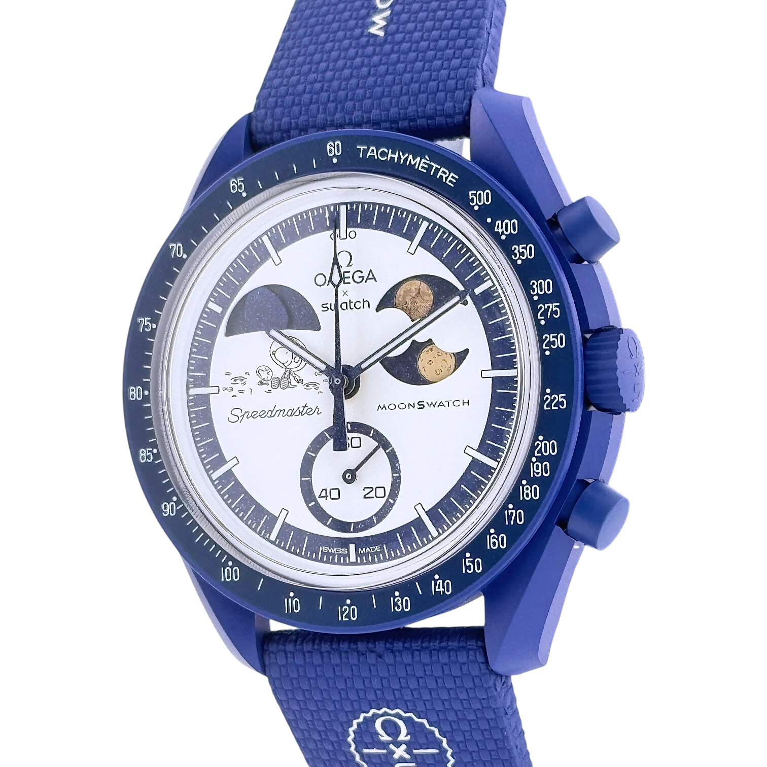 Swatch X Omega MoonSwatch Mission to Earthphase Sturgeon Moon "Snoopy" SO33N701L