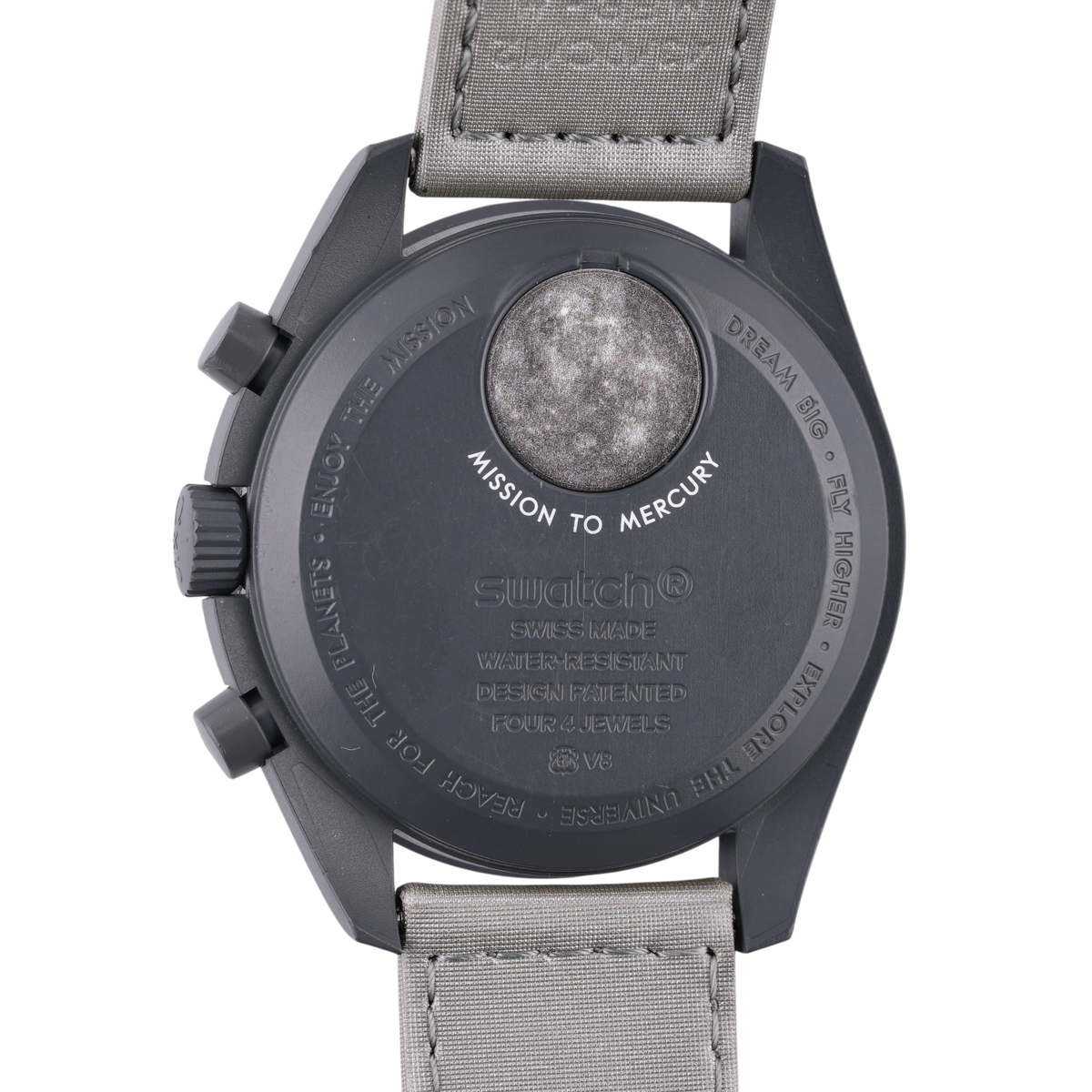 Swatch X Omega MoonSwatch Mission to Mercury Armbanduhr 42 mm SO33A100
