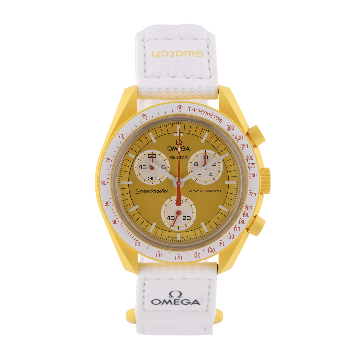 Swatch X Omega MoonSwatch Mission to the Sun Armbanduhr 42 mm Ref. SO33J100