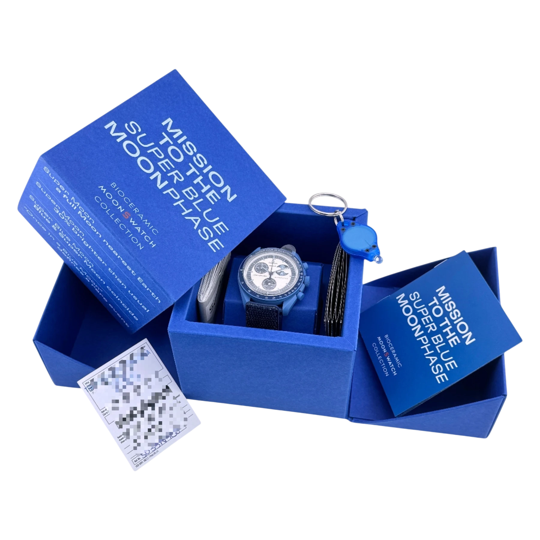 Swatch X Omega MoonSwatch Mission to the Super Blue Moonphase Ref. SO33N700
