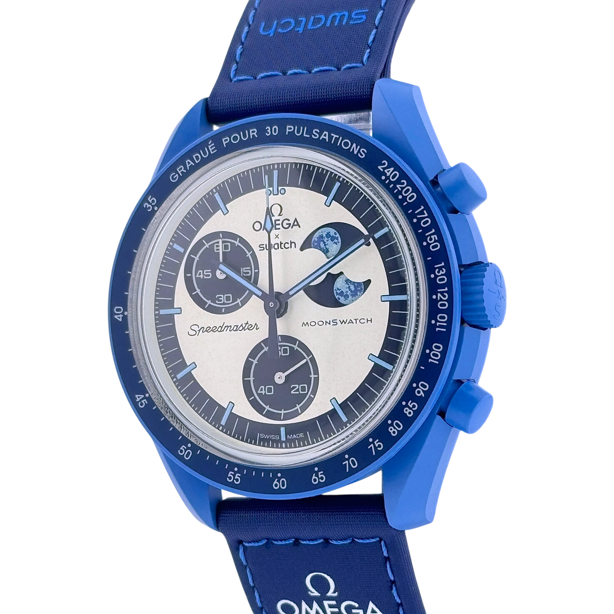 Swatch X Omega MoonSwatch Mission to the Super Blue Moonphase Ref. SO33N700